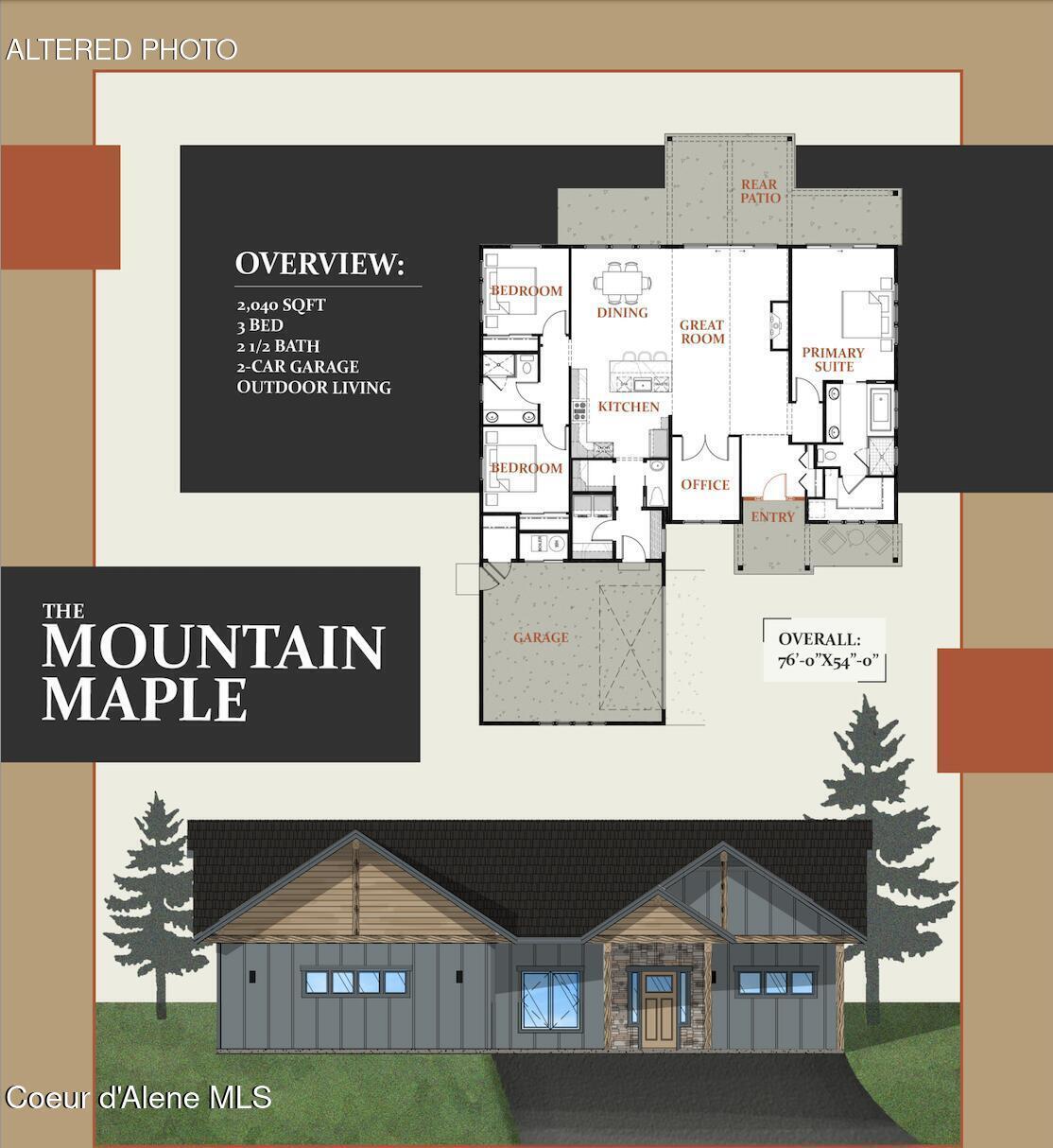 Hayden, Idaho, 83835, United States, 3 Bedrooms Bedrooms, ,3 BathroomsBathrooms,Residential,For Sale,2008798
