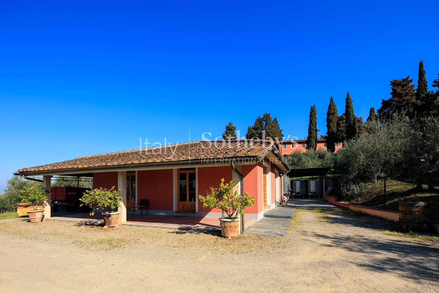  Exclusive mansion with vineyards and olive groves at 30 minutes from Florence, - 物件實景