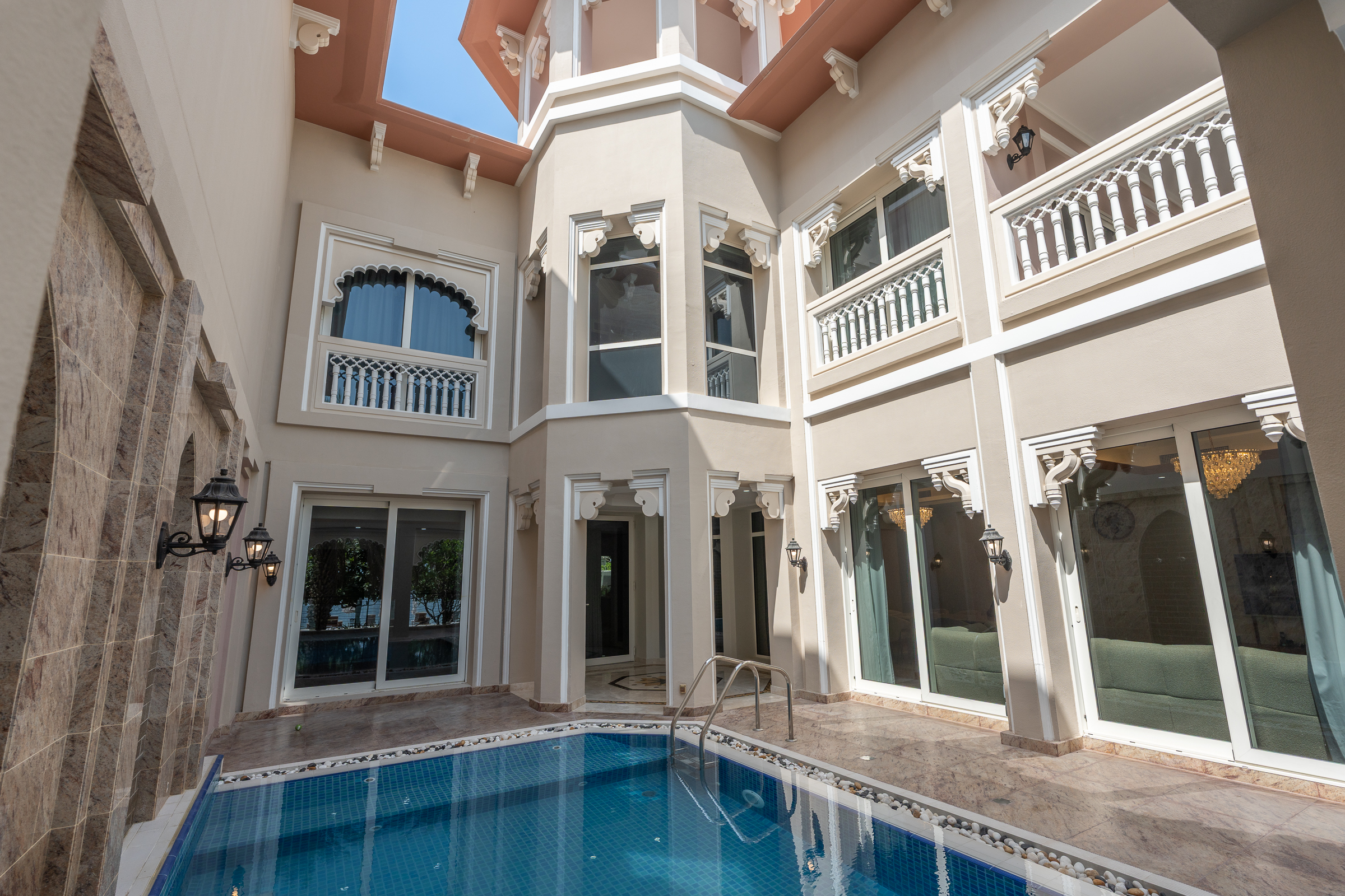  Resort-Like Beachfront Villa on Palm Jumeirah - 物件實景