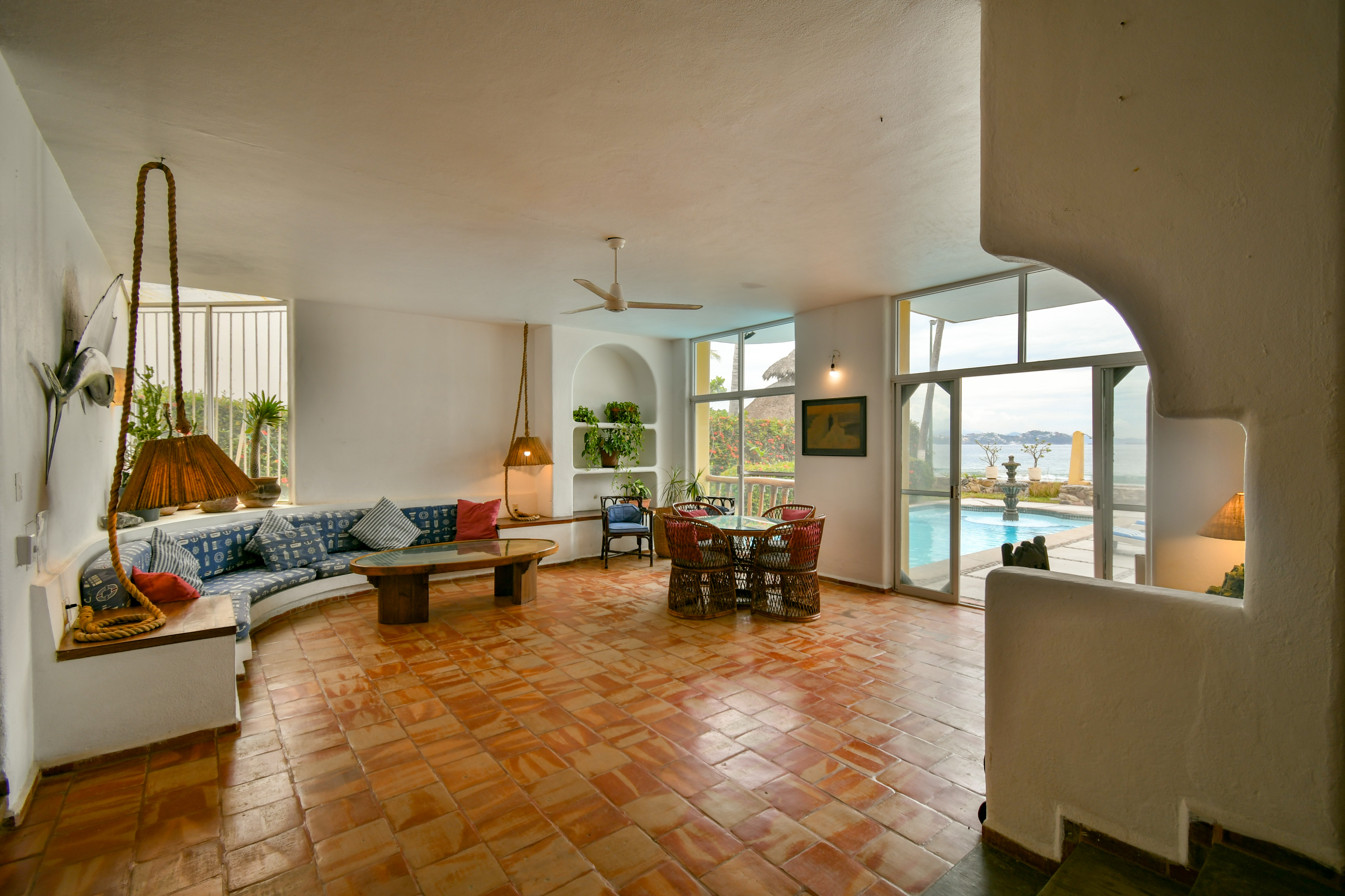  Residencia Frente al Mar en Venta Villas Las Fuentes, Club Santiago, Manzanillo - 物件實景