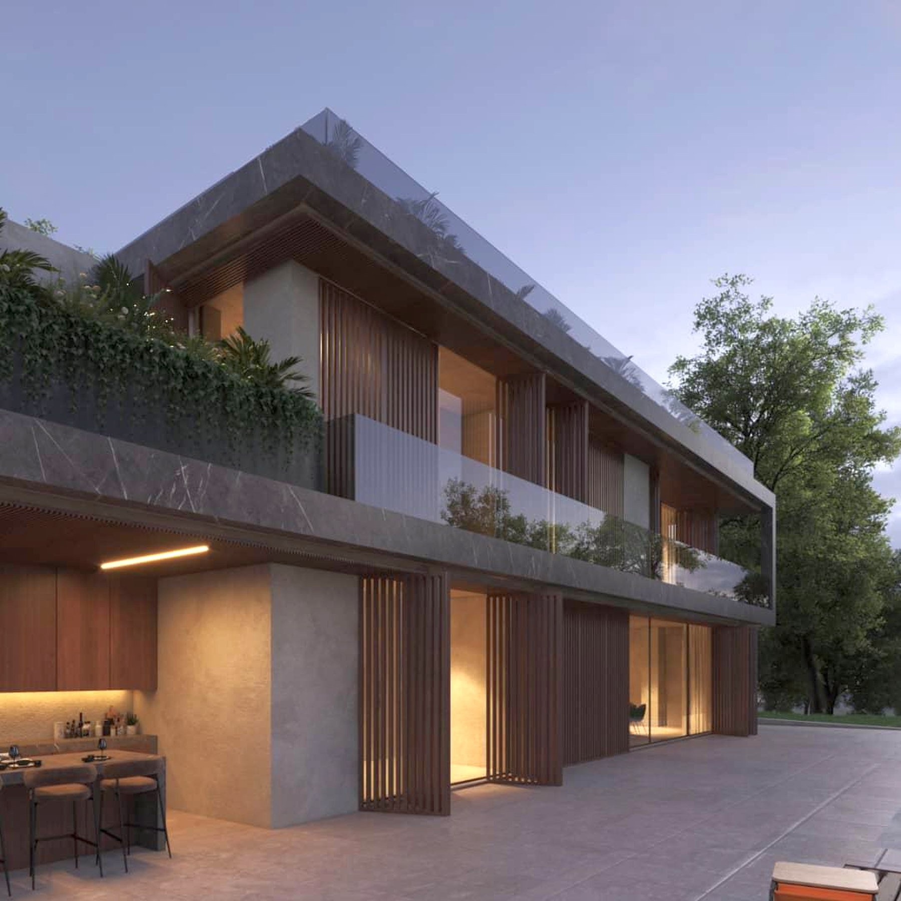  4 Bedroom Beachfront Villa with Rooftop Terrace in Pyla, Larnaca - 物件實景