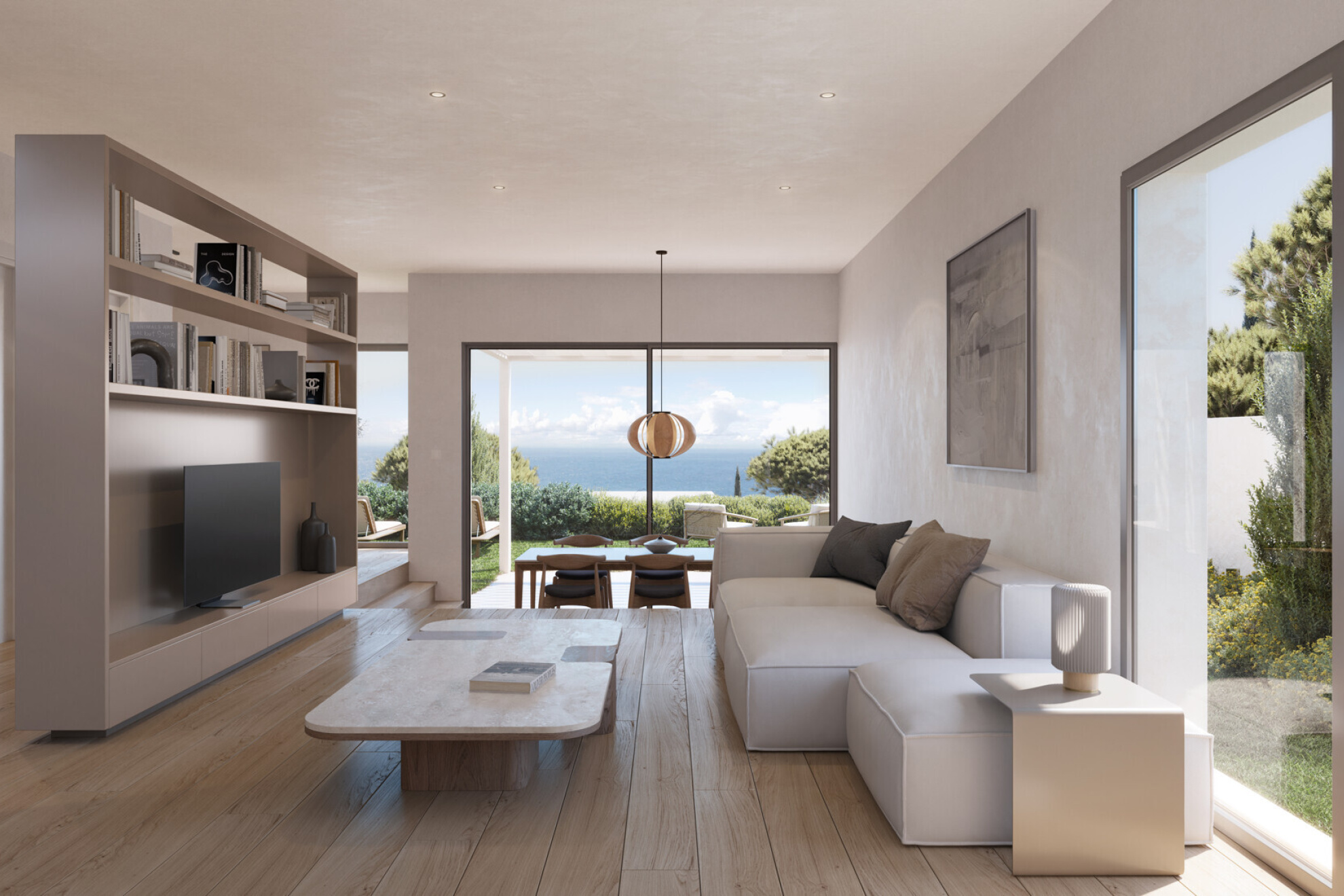  Newly built house with sea views in Caldes d