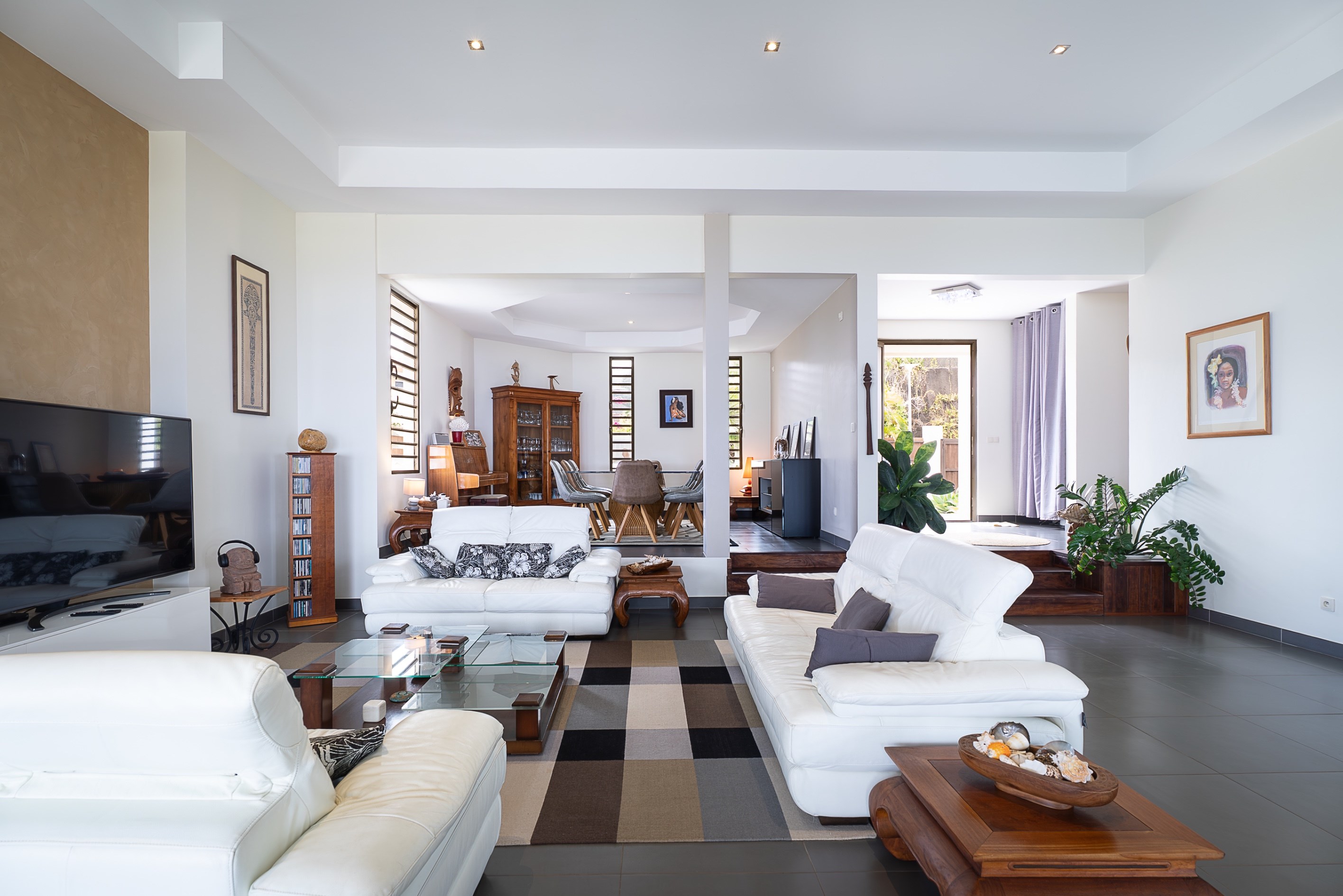  Tahiti - Punaauia - Exceptional contemporary villa with 180° views of Moorea an… - 物件實景