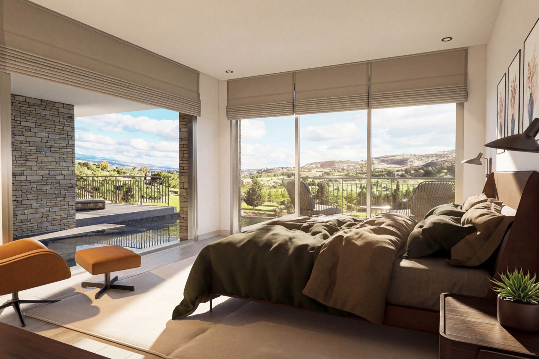  Rare Three Bedroom Golf-Front Villa with Private Pool in Minthis Resort, Pafos - 物件實景