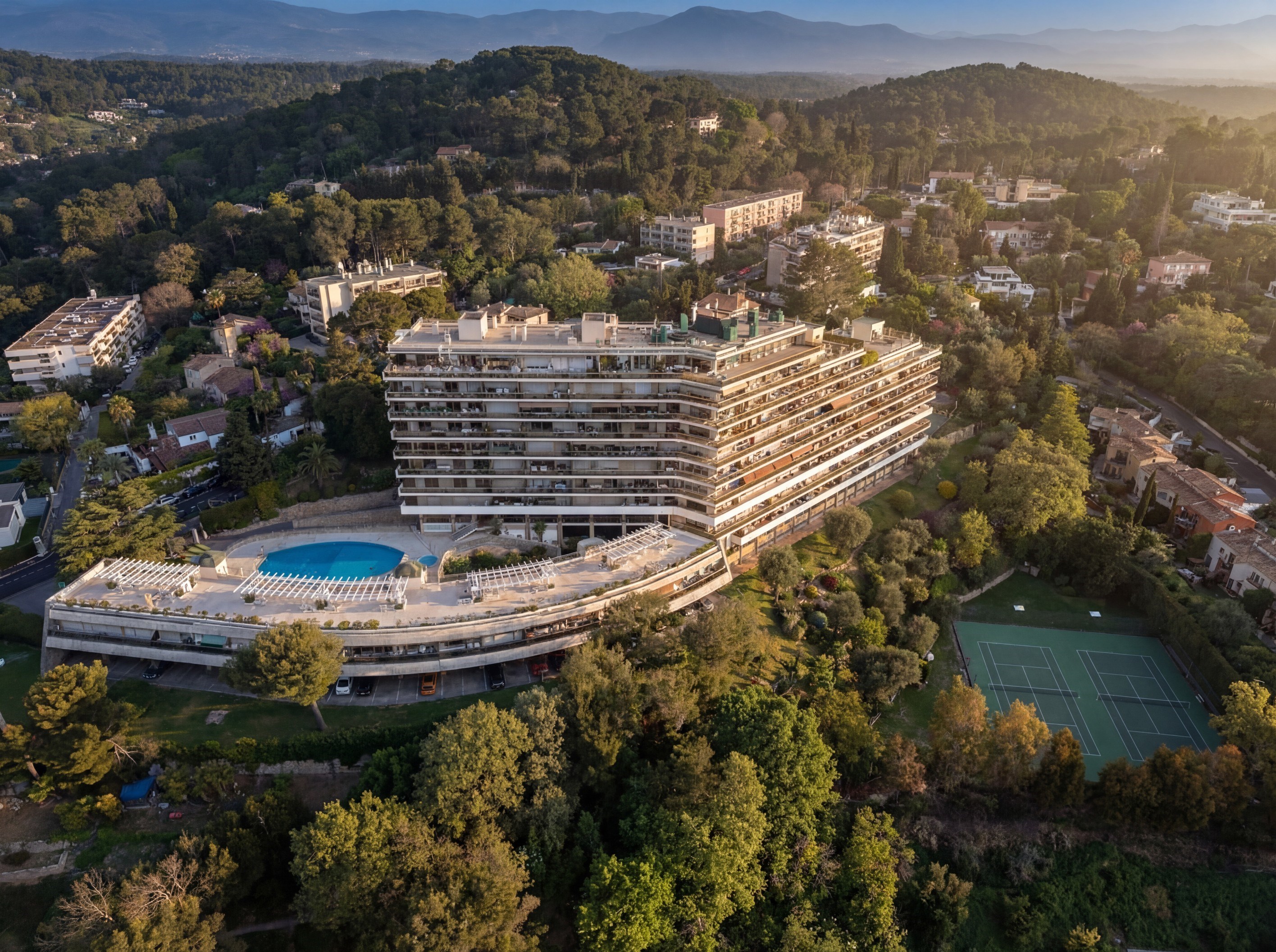  Le Cannet near Cannes sea view apartment 3 bedroom terrace pool tennis secure r… - 物件實景