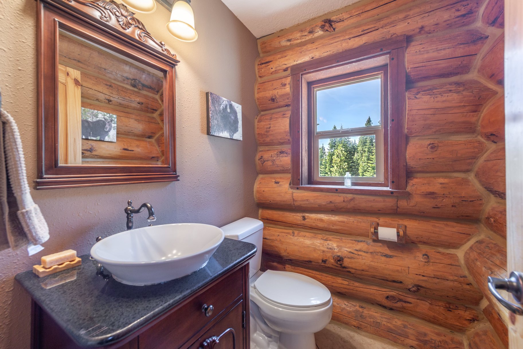 Beautiful Log Home with Carson Range Views from Every Floor - 物件實景