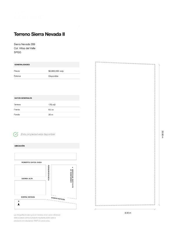 Sierra Nevada, San Pedro Garza García, Nuevo León, 66285, Mexico, 1 Bedroom Bedrooms, ,Residential,For Sale,Sierra Nevada,1442806