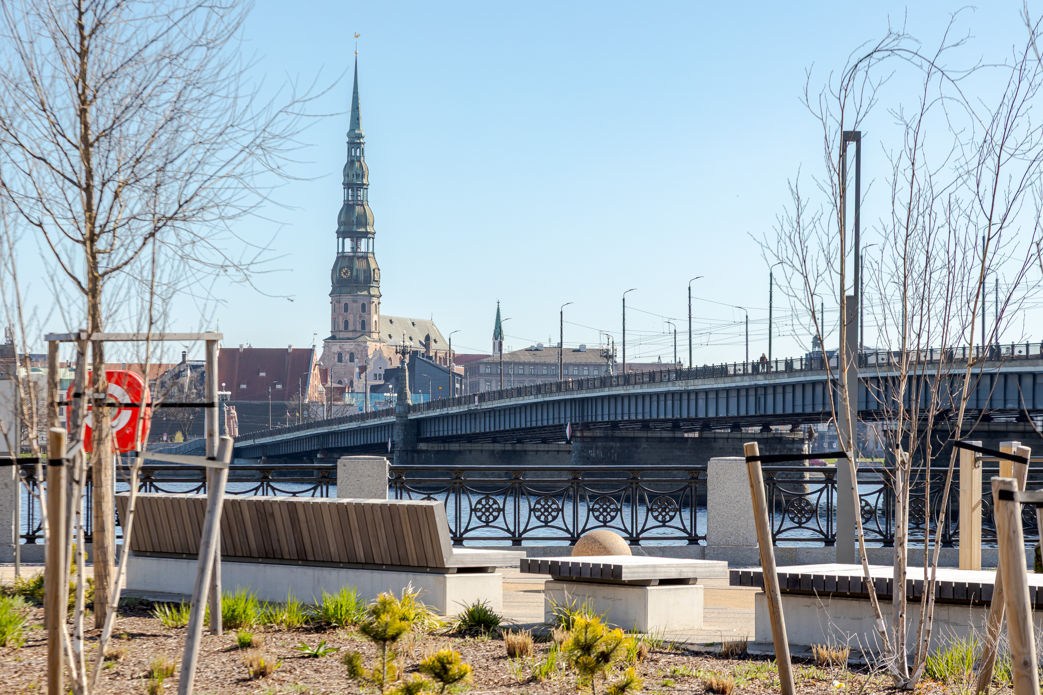  4 room apartment with furniture and with view river Daugava - 物件實景