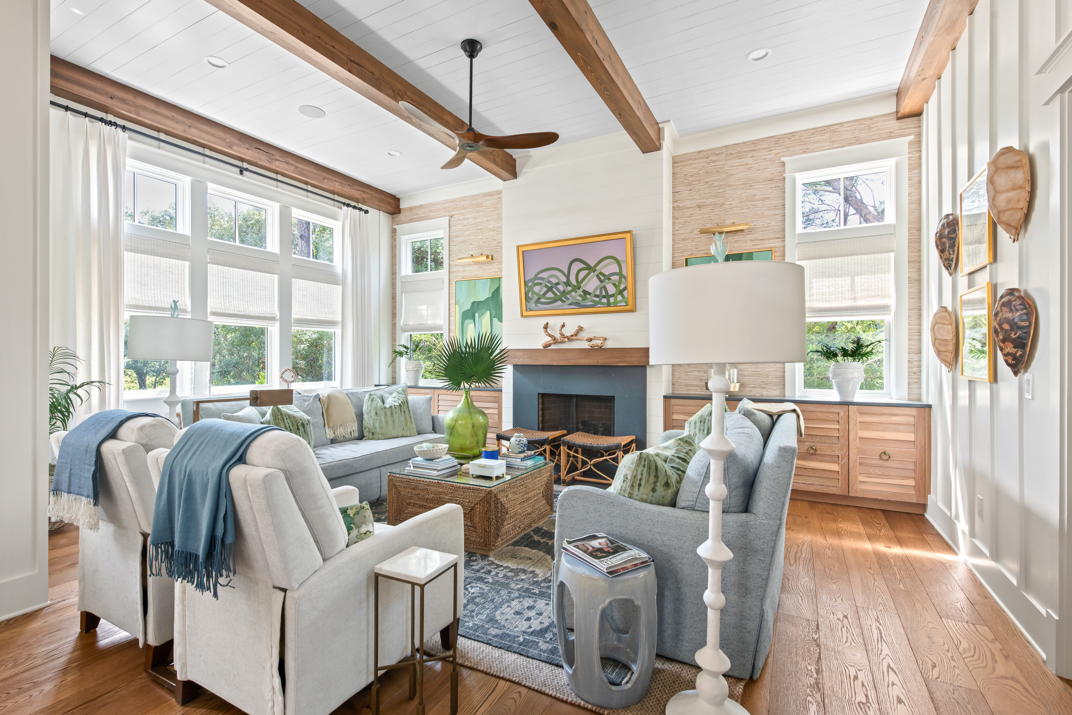  Distinctive Preserve-Backed Seagrove Beach Retreat Near the Gulf - 物件實景