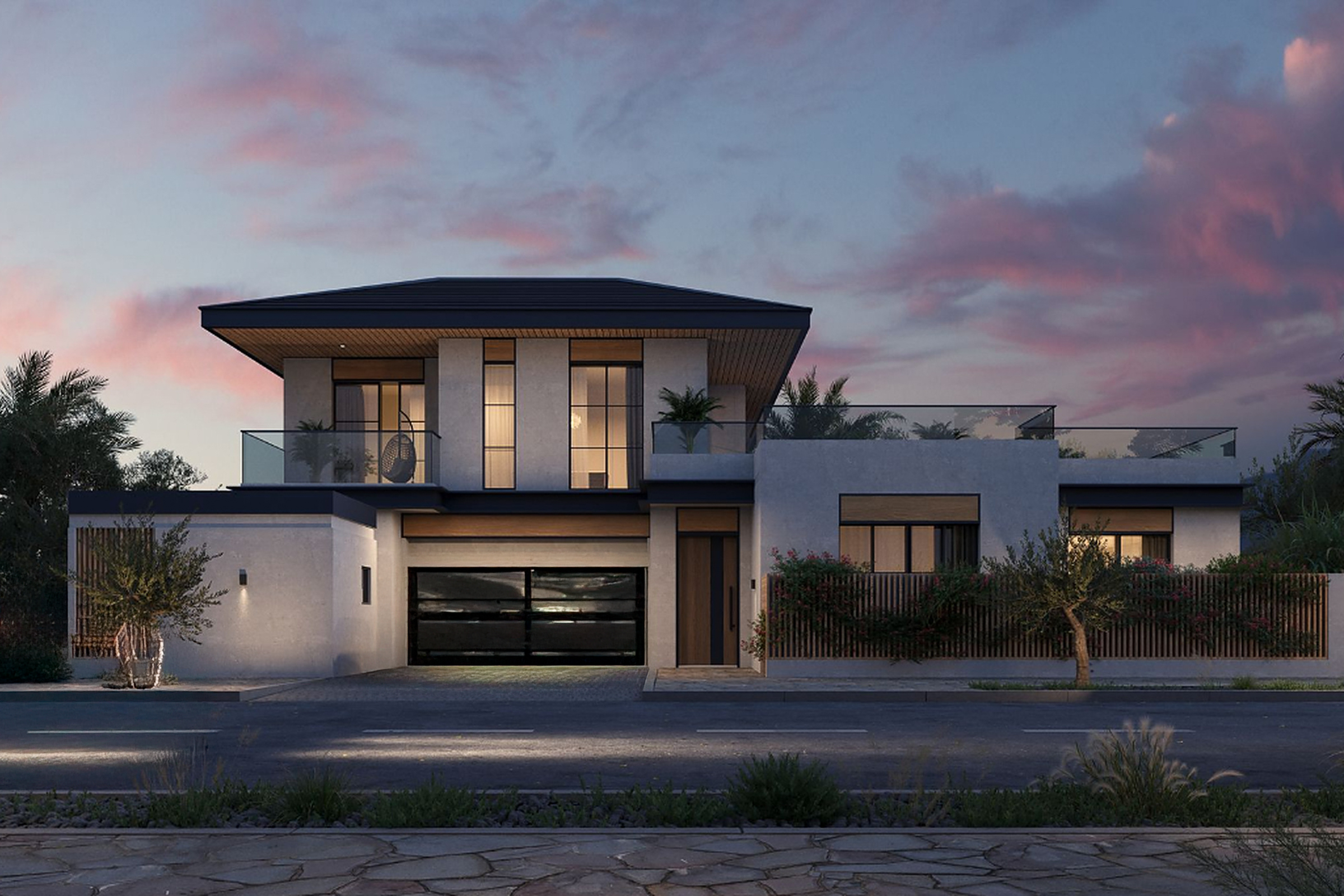  California-Style Villa in Al Naseem - 物件實景