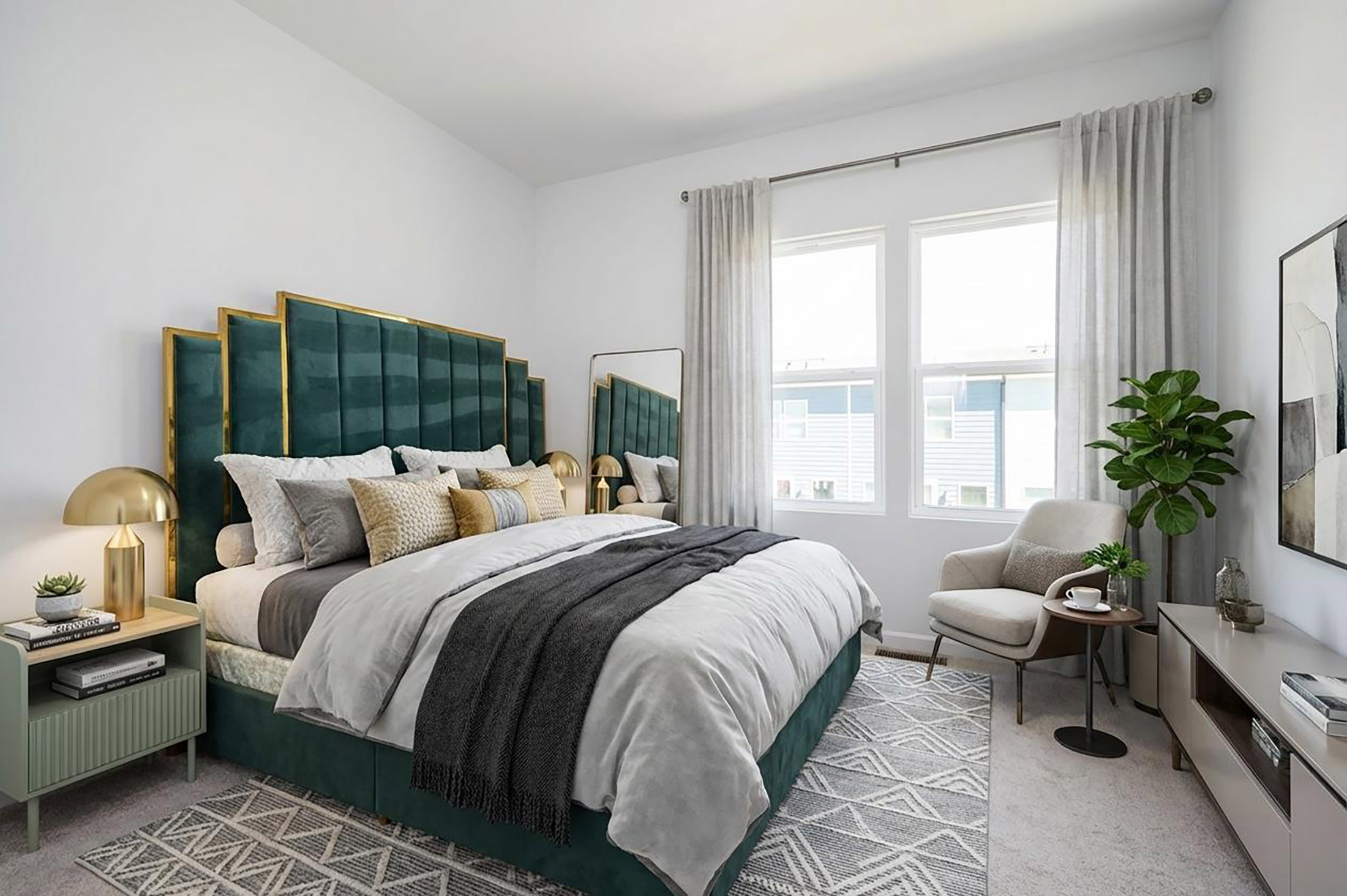  Light-filled End Unit Townhome Tucked in a Gated Westside Community - 物件實景