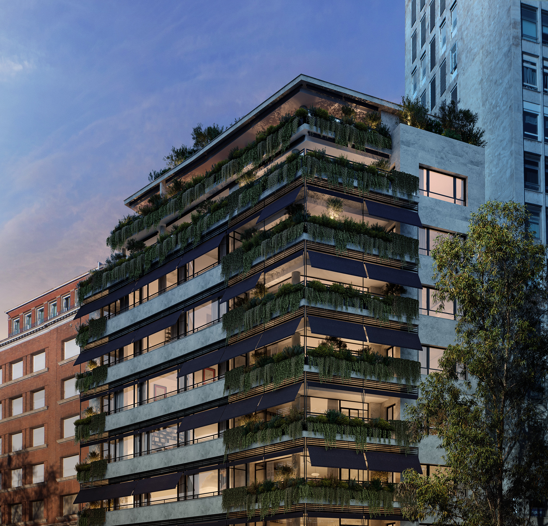 New construction floor in cutting-edge building on Paseo de la Castellana. - 物件實景