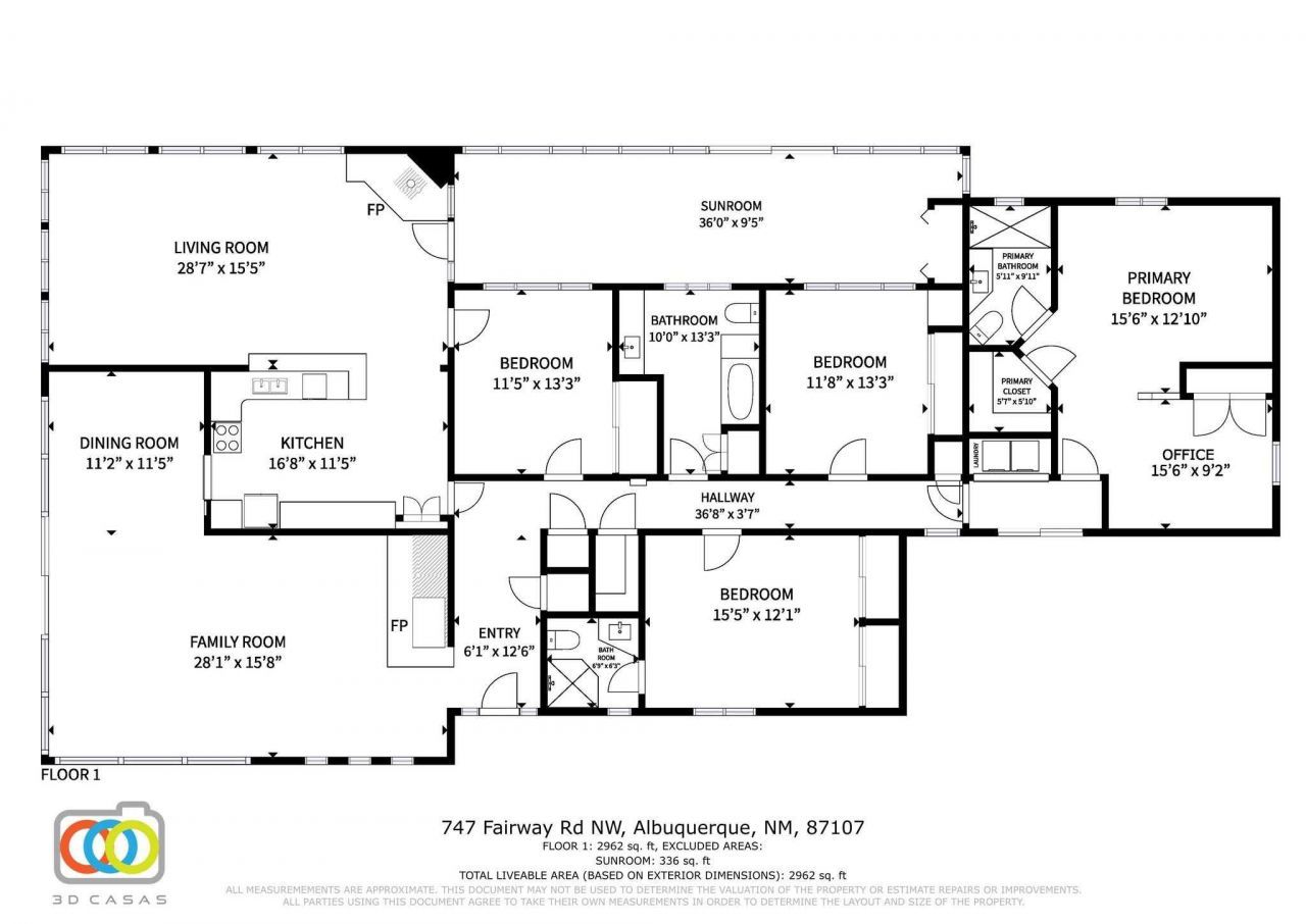 Albuquerque, New Mexico, 87107, United States, 4 Bedrooms Bedrooms, ,3 BathroomsBathrooms,Residential,For Sale,1917384