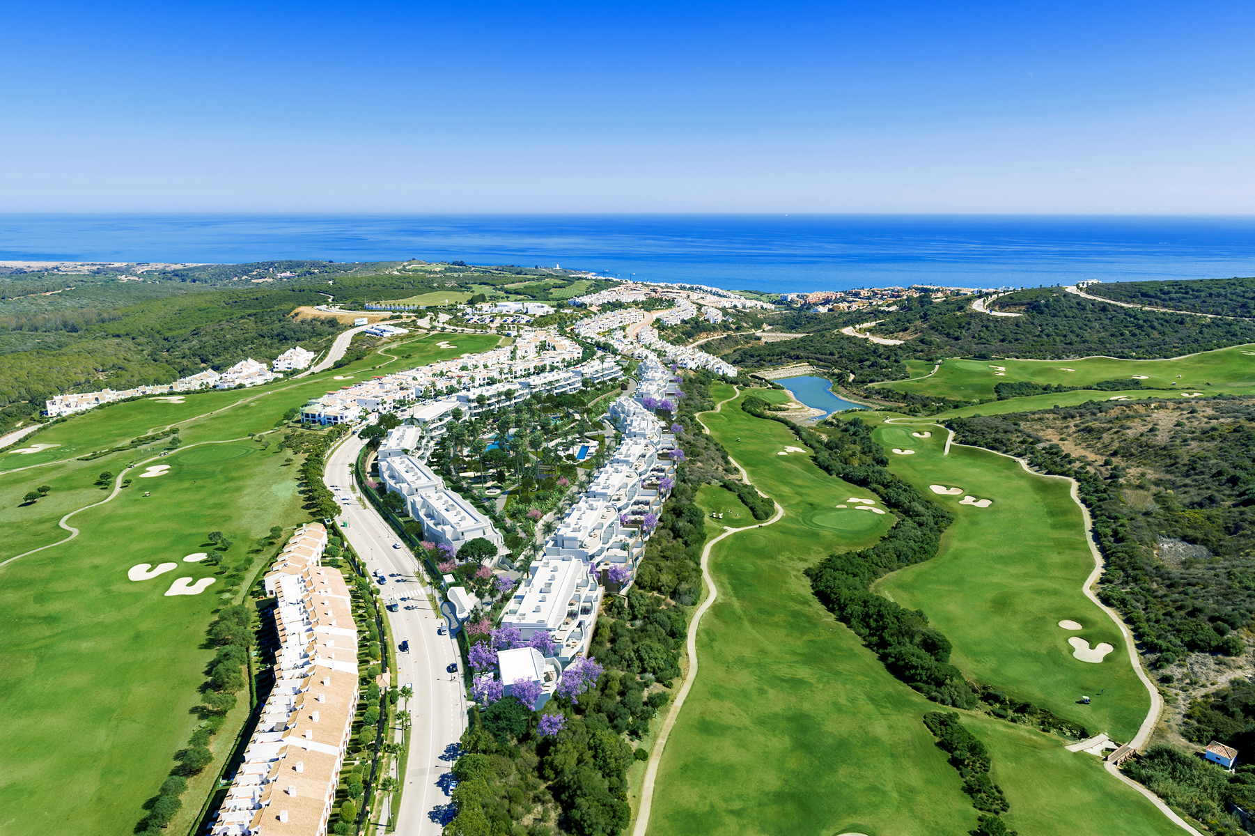 Contemporary Penthouse with Golf & sea views in Alcaidesa - 物件實景