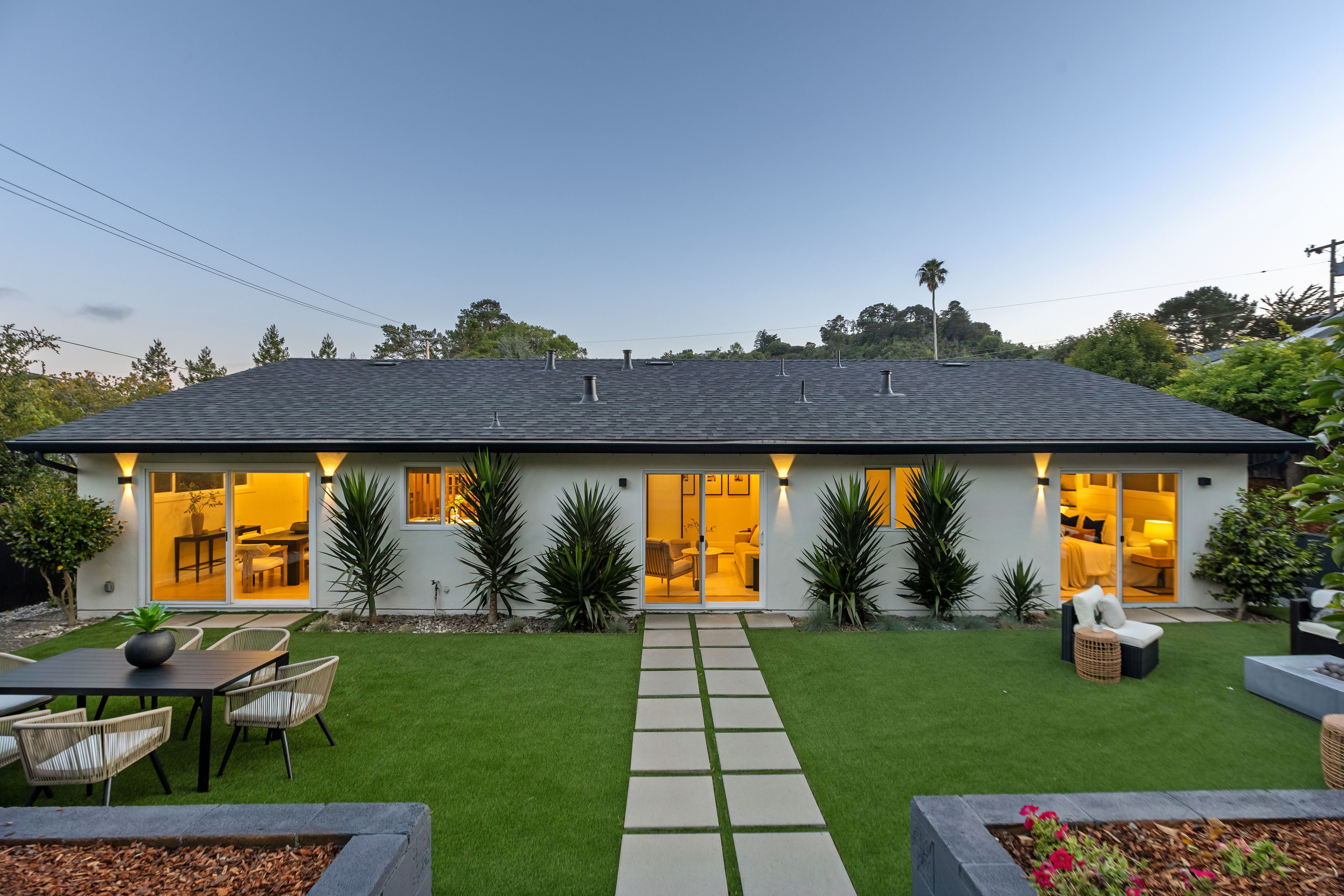  Contemporary San Mateo Single Story Remodeled in 2023 - 物件實景