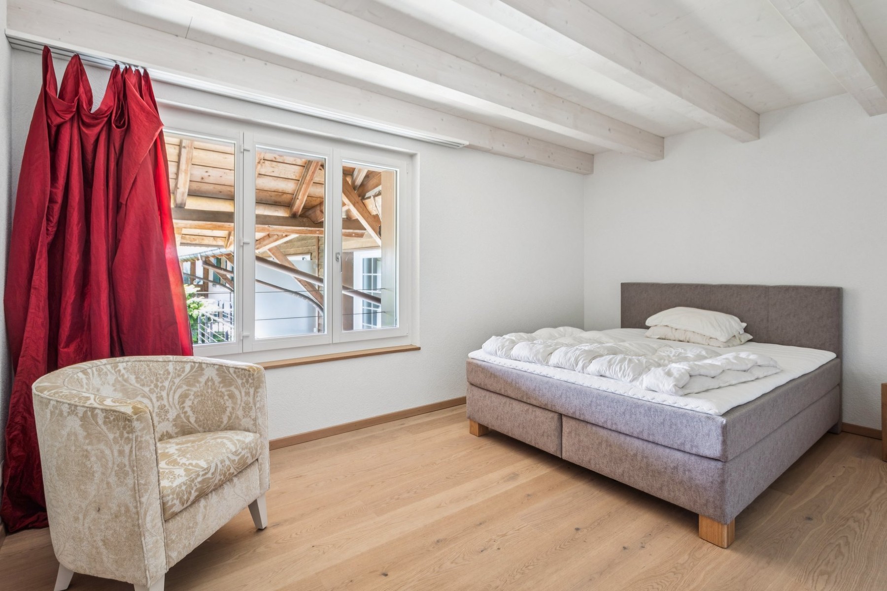  Architectural elegance in the heart of a renovated farmhouse, just a stone
