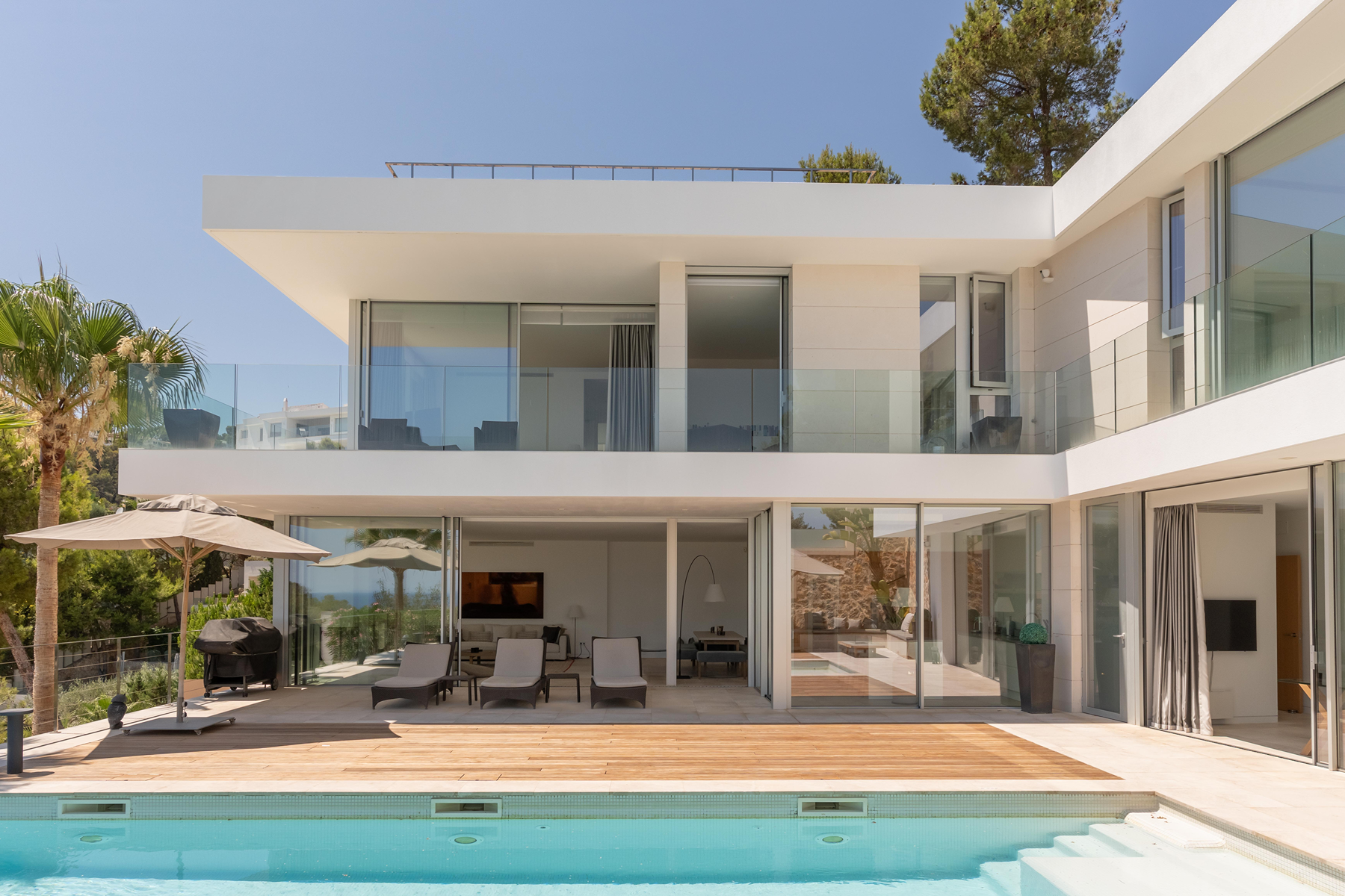  Contemporary style villa with sea views in Costa den Blanes, Mallorca - 物件實景