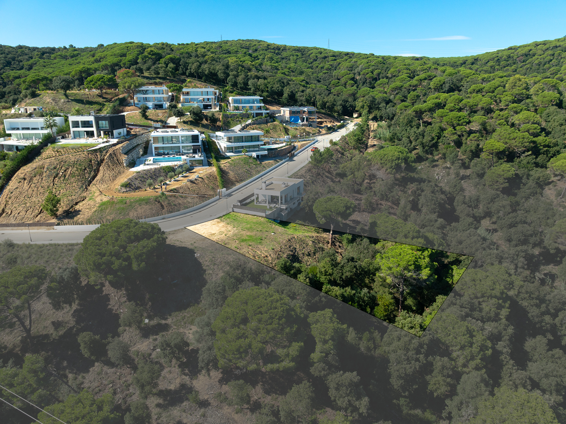  Urban plot with panoramic sea views in Llavaneres - Costa BCN - 物件實景
