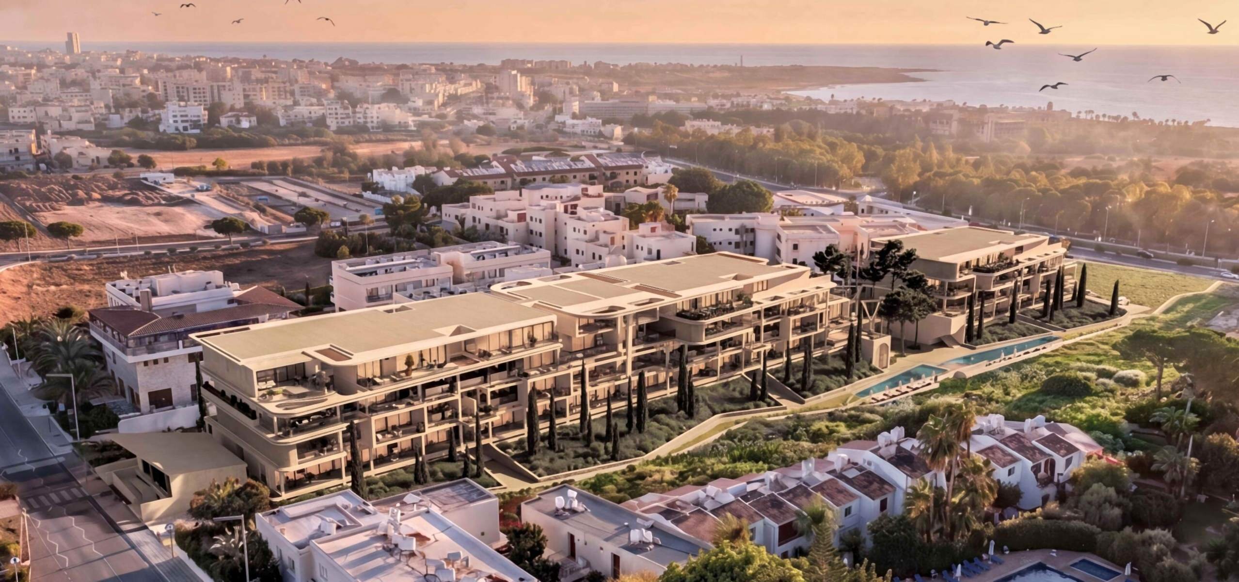  Three Bedroom Sea View Penthouse Steps away from the Sea in Pafos - 物件實景