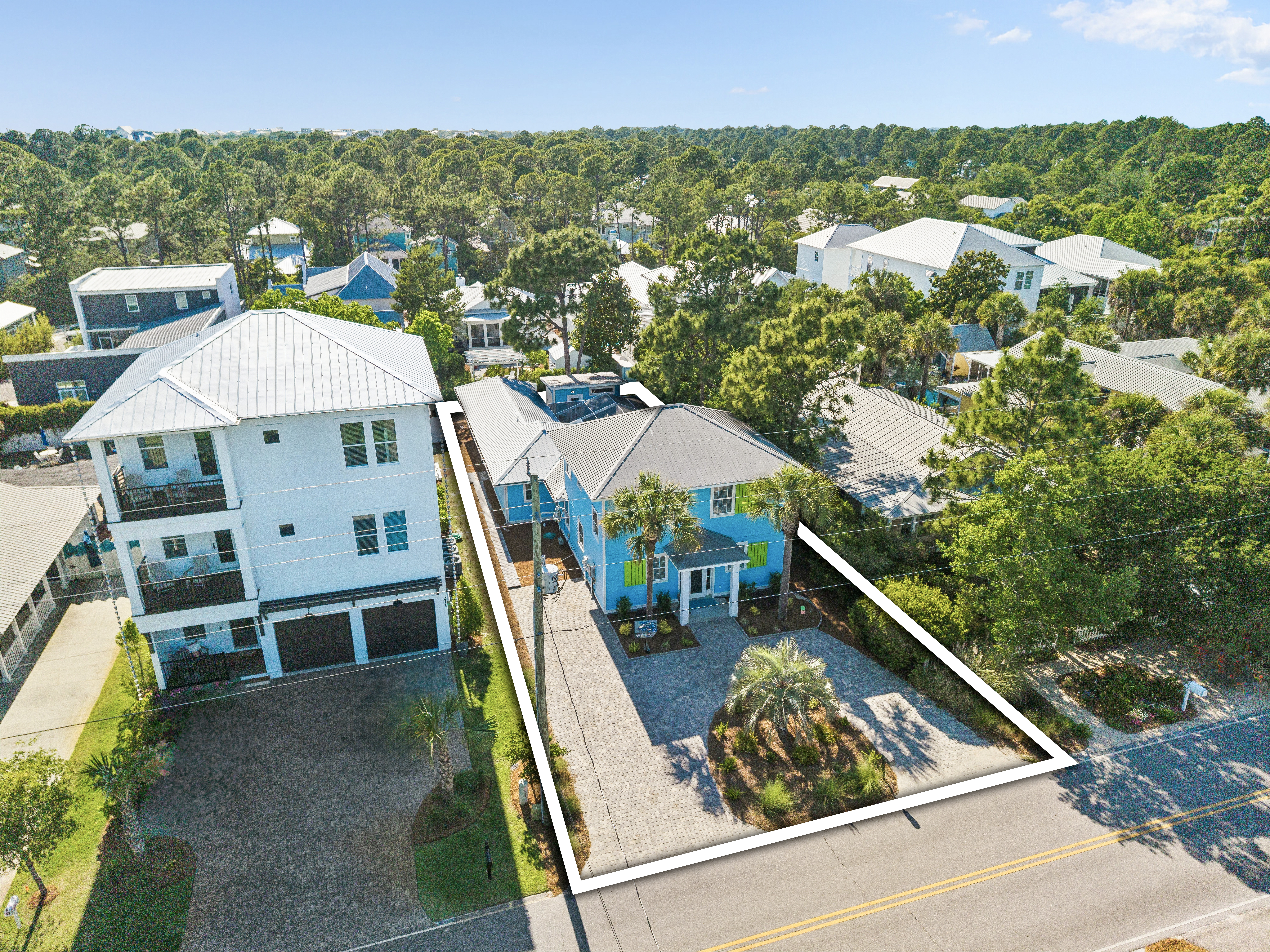  Updated Beach Cottage With Private Pool Steps From 30A - 物件實景