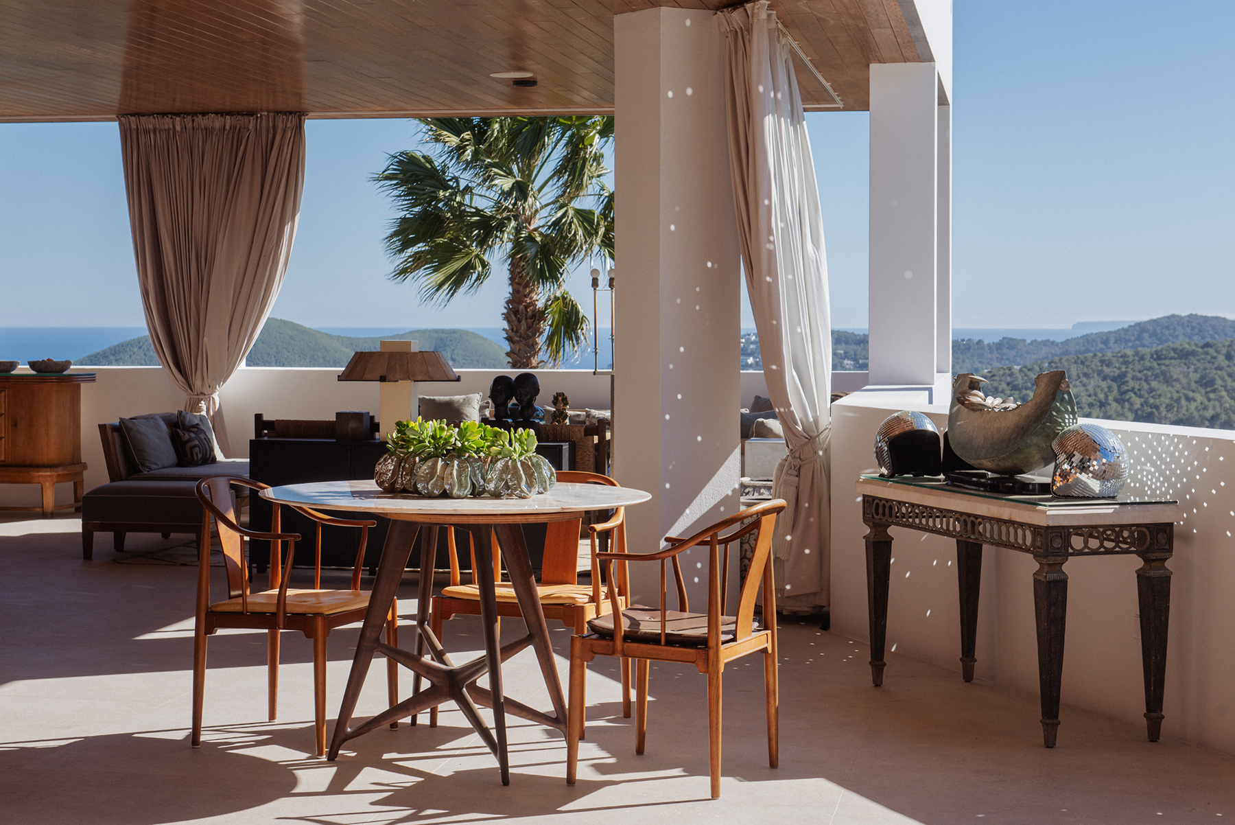  Villa with sea and mountain views of Ibiza - 物件實景