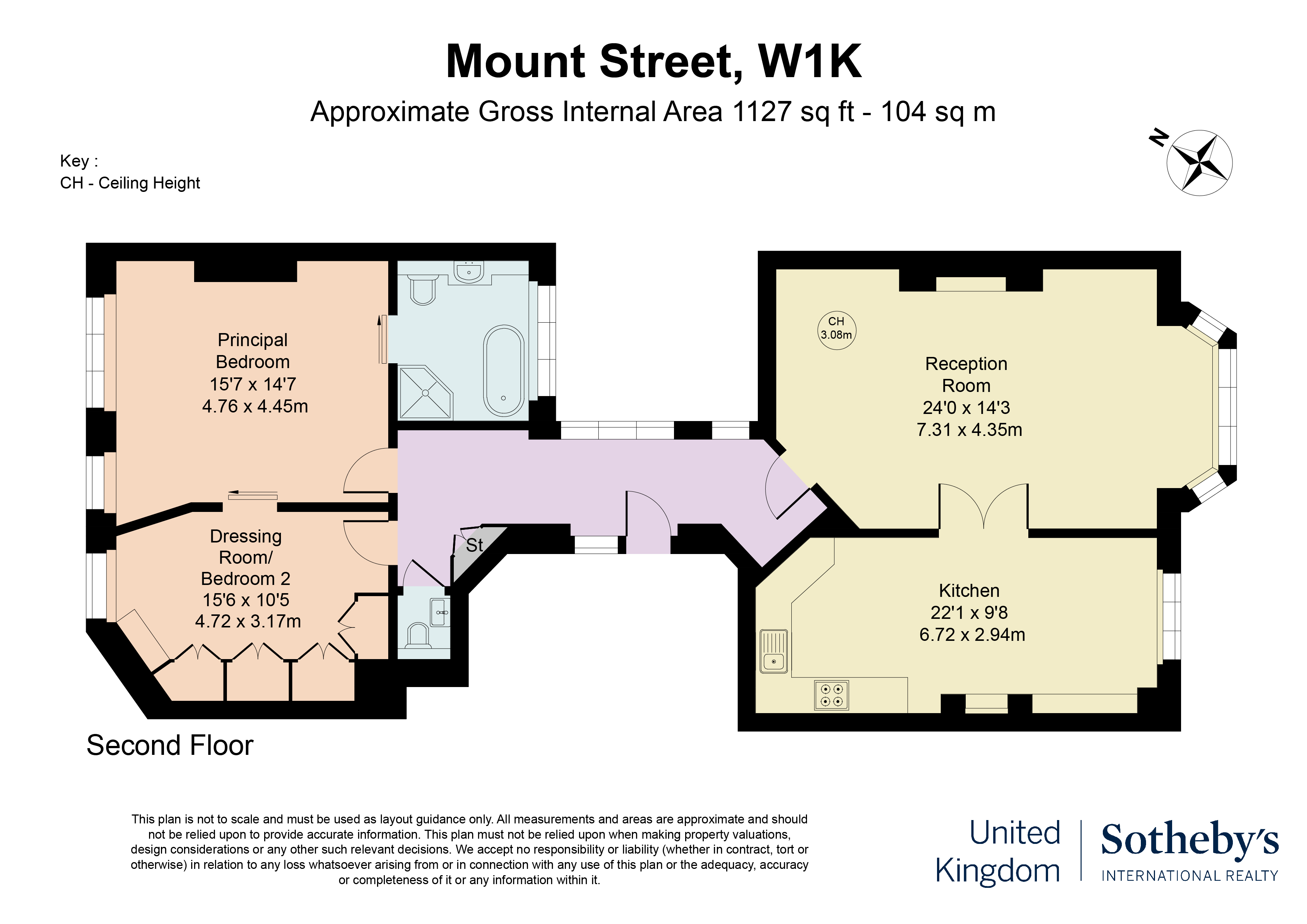  A Lateral Apartment on Mount Street with Grand Proportions and South-Facing Ligh - 物件實景