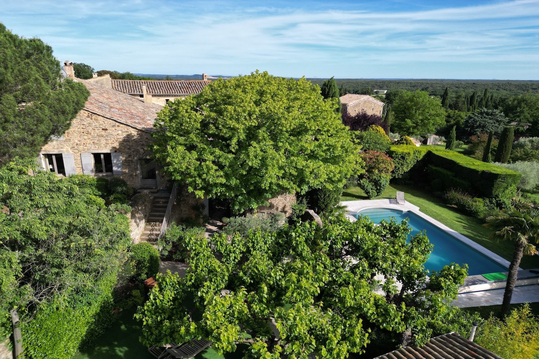  Uzès - Stunning Mas with Exceptional Views, Peaceful Setting - 物件實景
