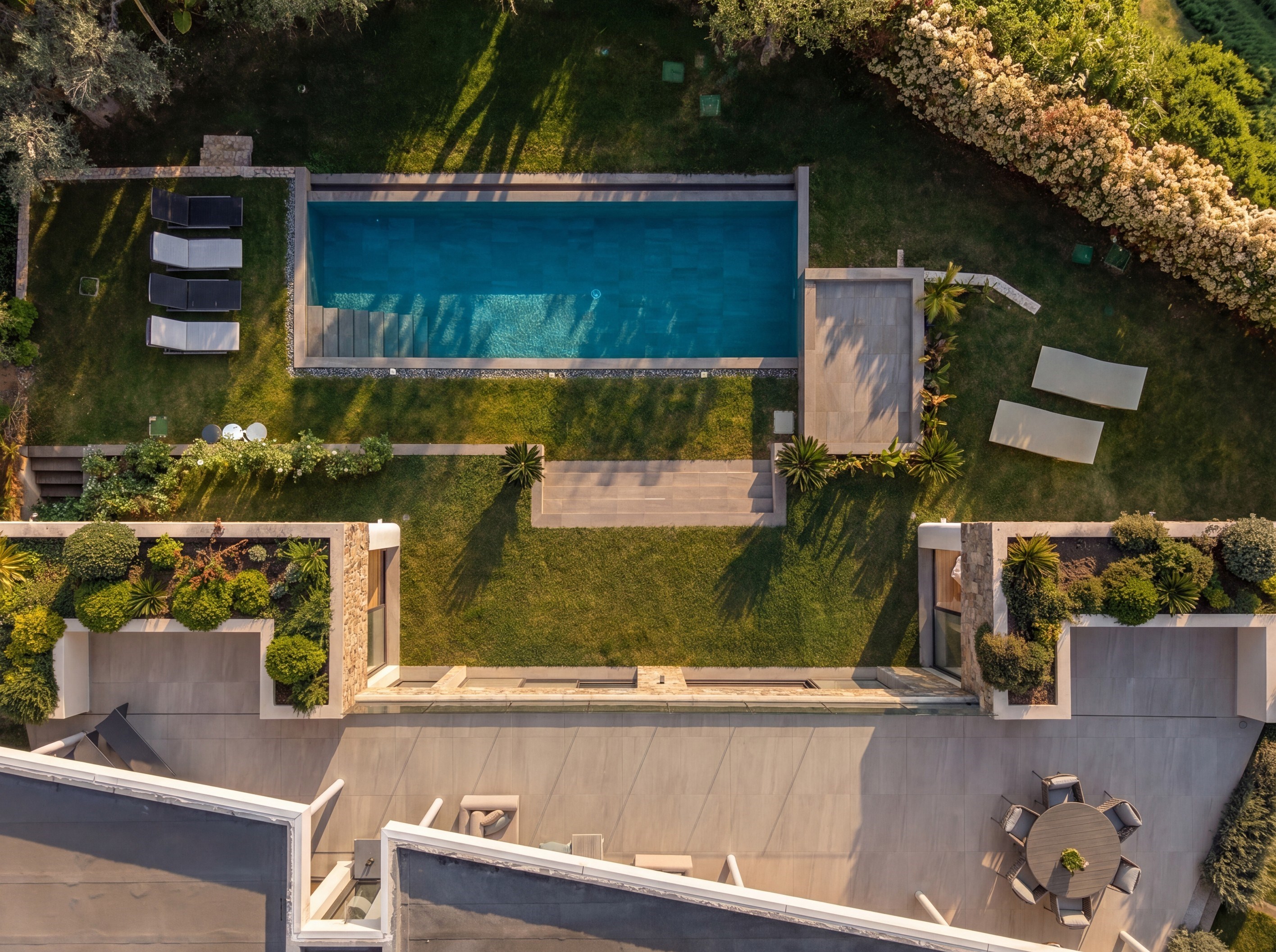  Contemporary villa with panoramic sea views in Le Cannet Victoria near Cannes - 物件實景