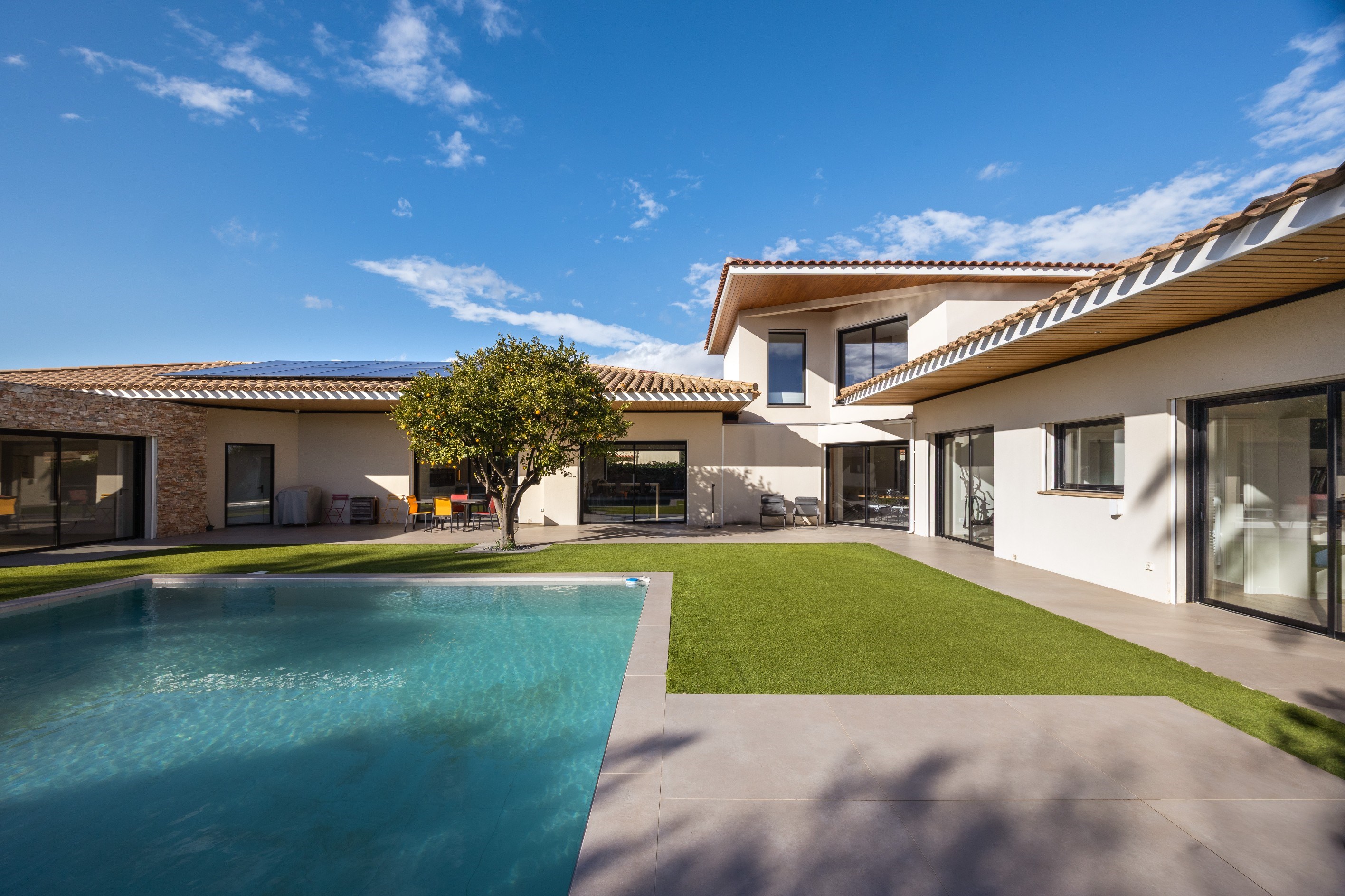  Near Golf, architect-designed villa with swimming pool - 物件實景
