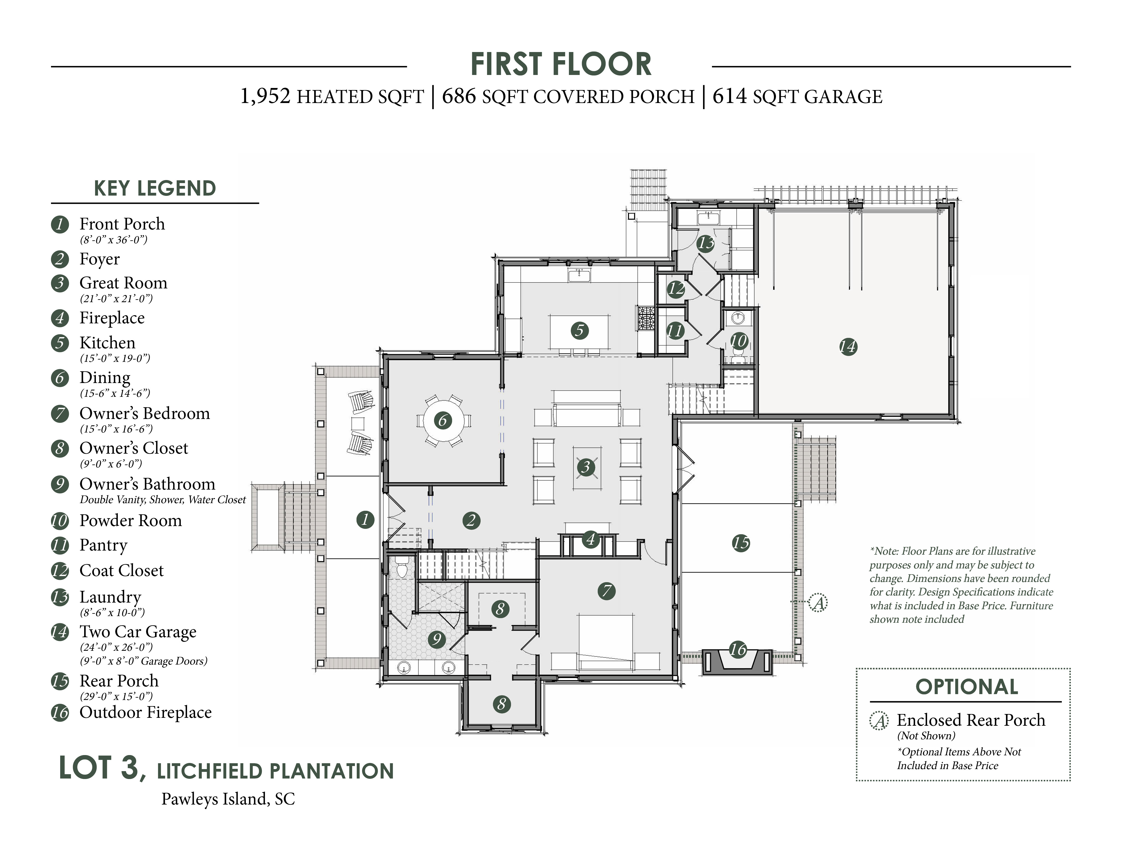  Custom Build in Litchfield Plantation  62 Makepeace Place - 物件實景