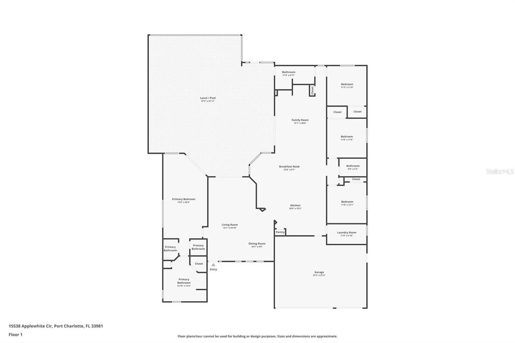 Port Charlotte, Florida, 33981, United States, 4 Bedrooms Bedrooms, ,3 BathroomsBathrooms,Residential,For Sale,1929110