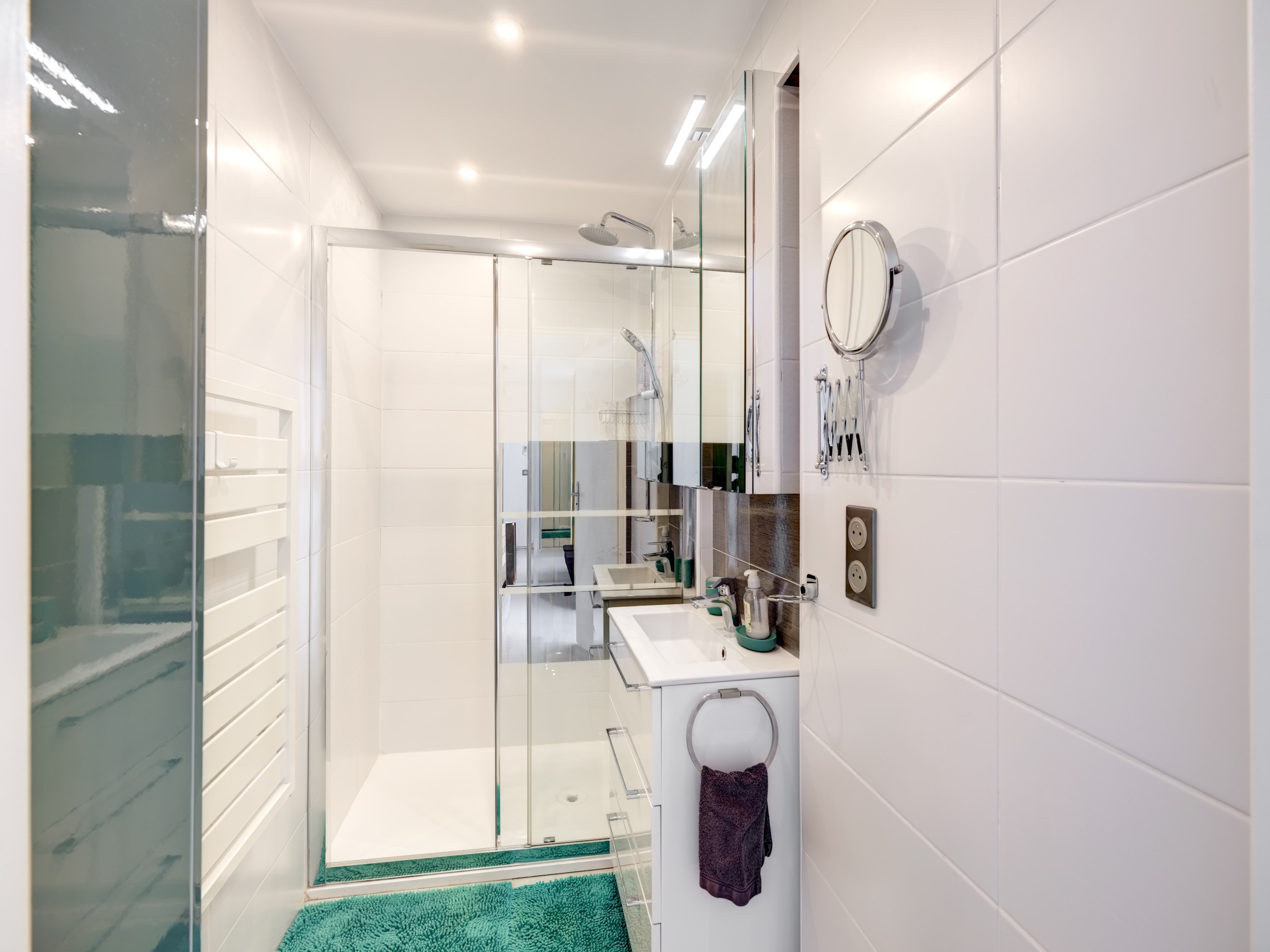  Cannes Forville top floor apartment with 40 sqm terrace panoramic sea views nea… - 物件實景