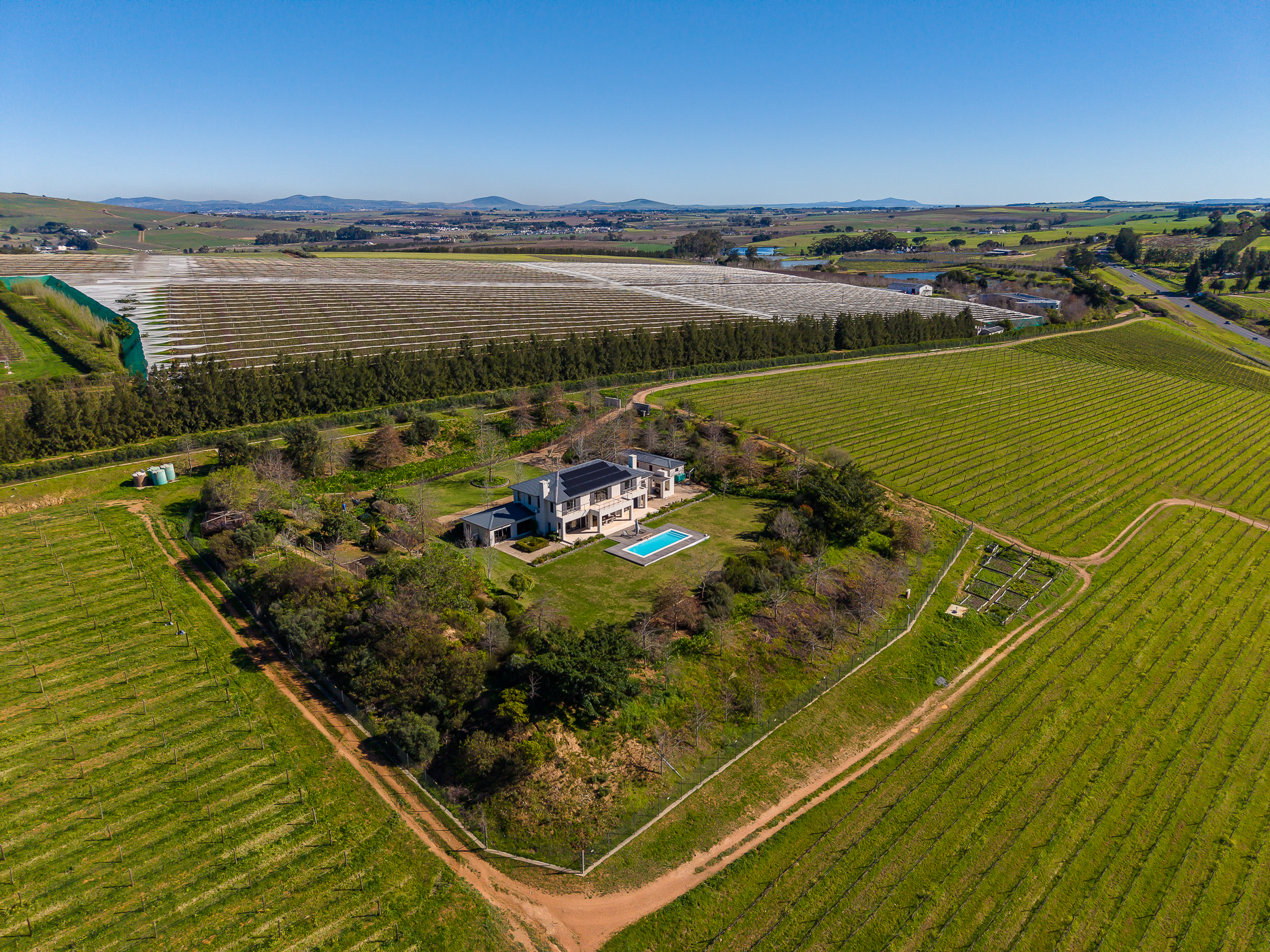  Exceptional 5-Hectare Country Estate in Stellenbosch - 物件實景