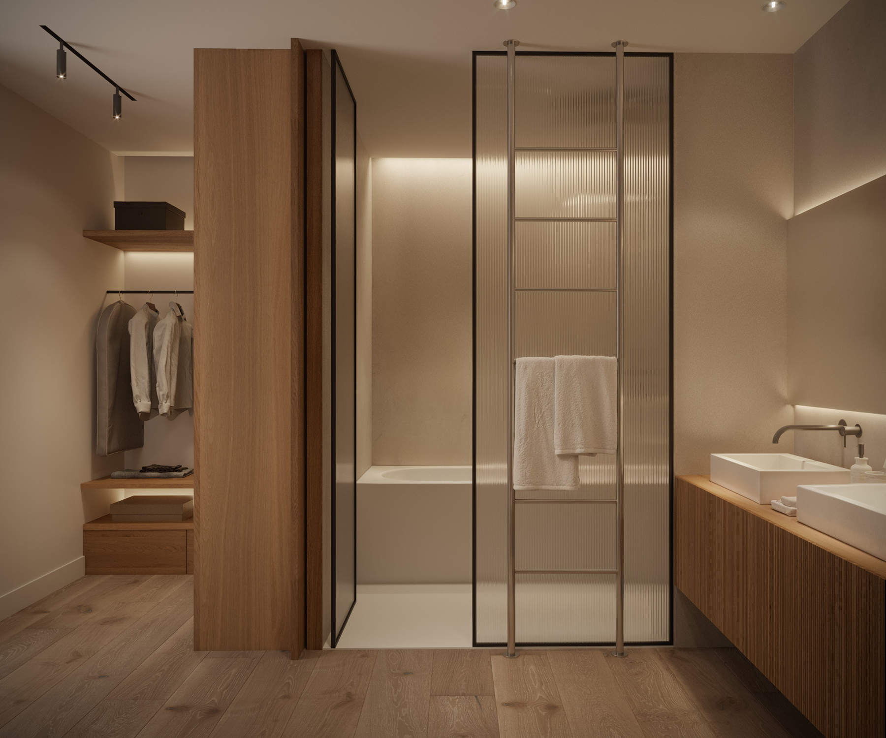  Newly built apartment in a cutting-edge building on Paseo de la Castellana. - 物件實景