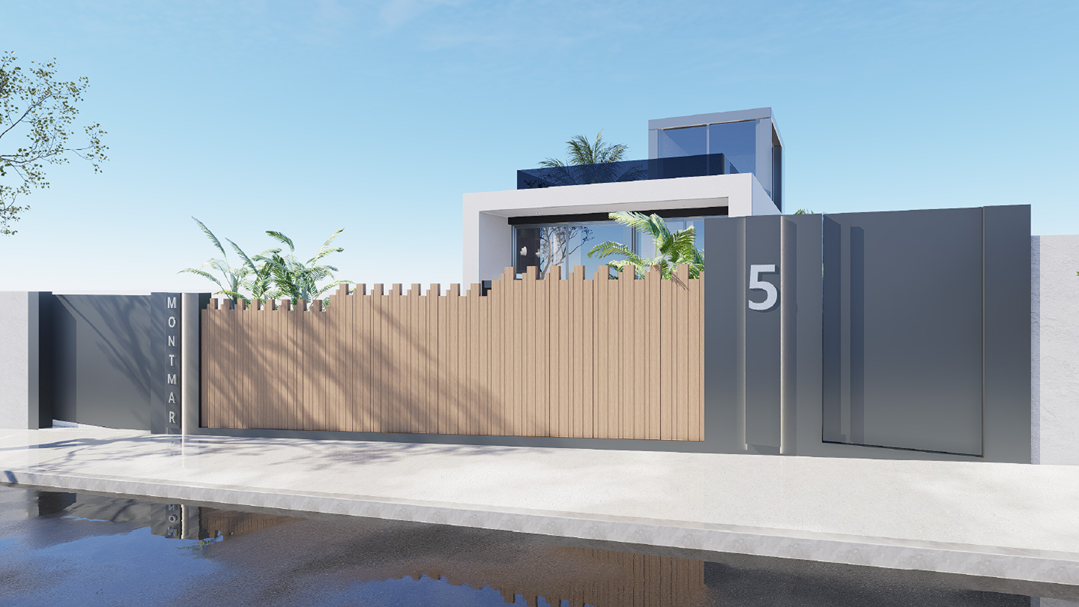  Design villa for new construction 8 minutes from Sitges. - 物件實景
