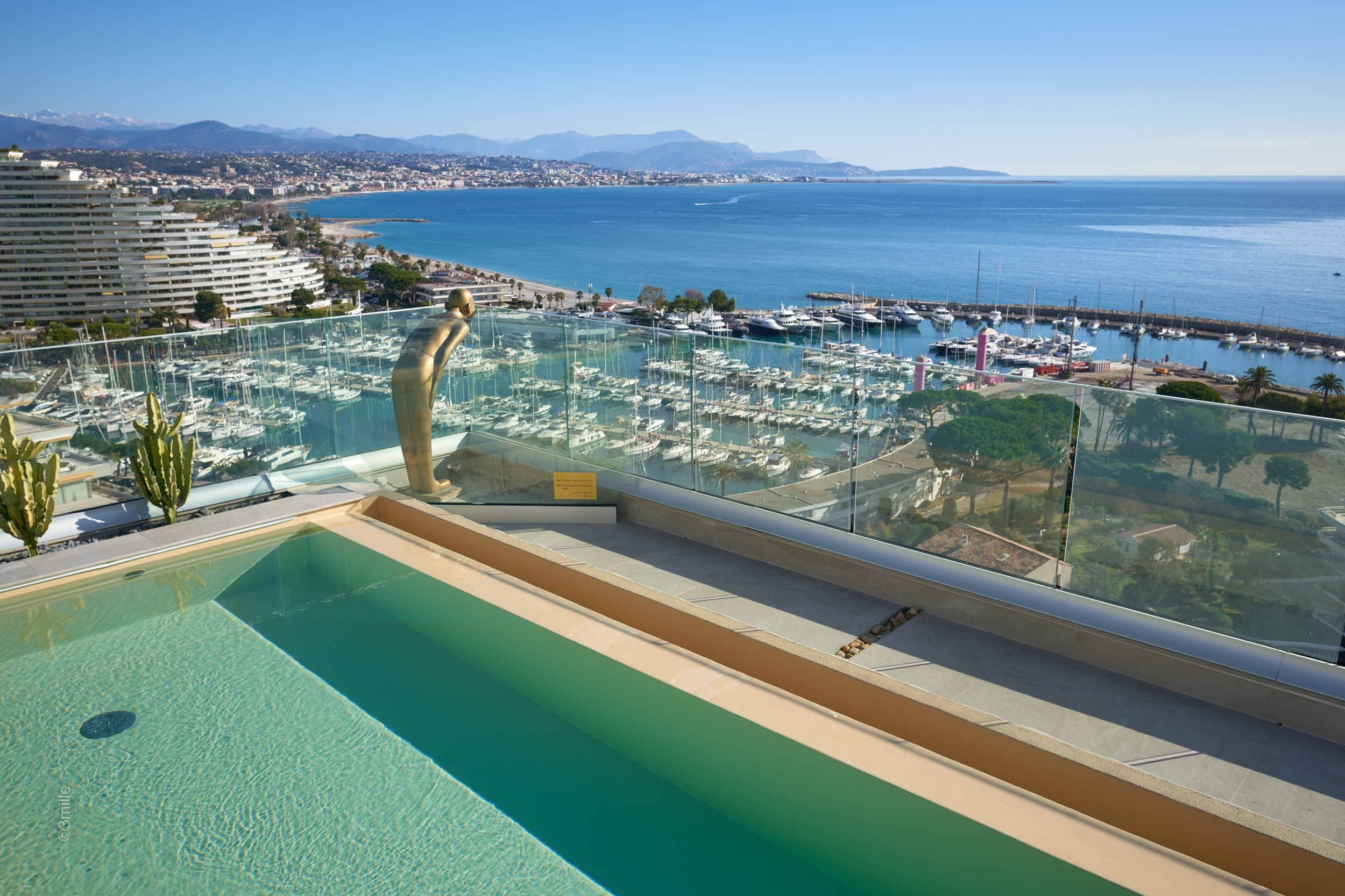  Sole agents, Villeneuve Loubet, Triplex Apartment on the top floor of the Marin… - 物件實景