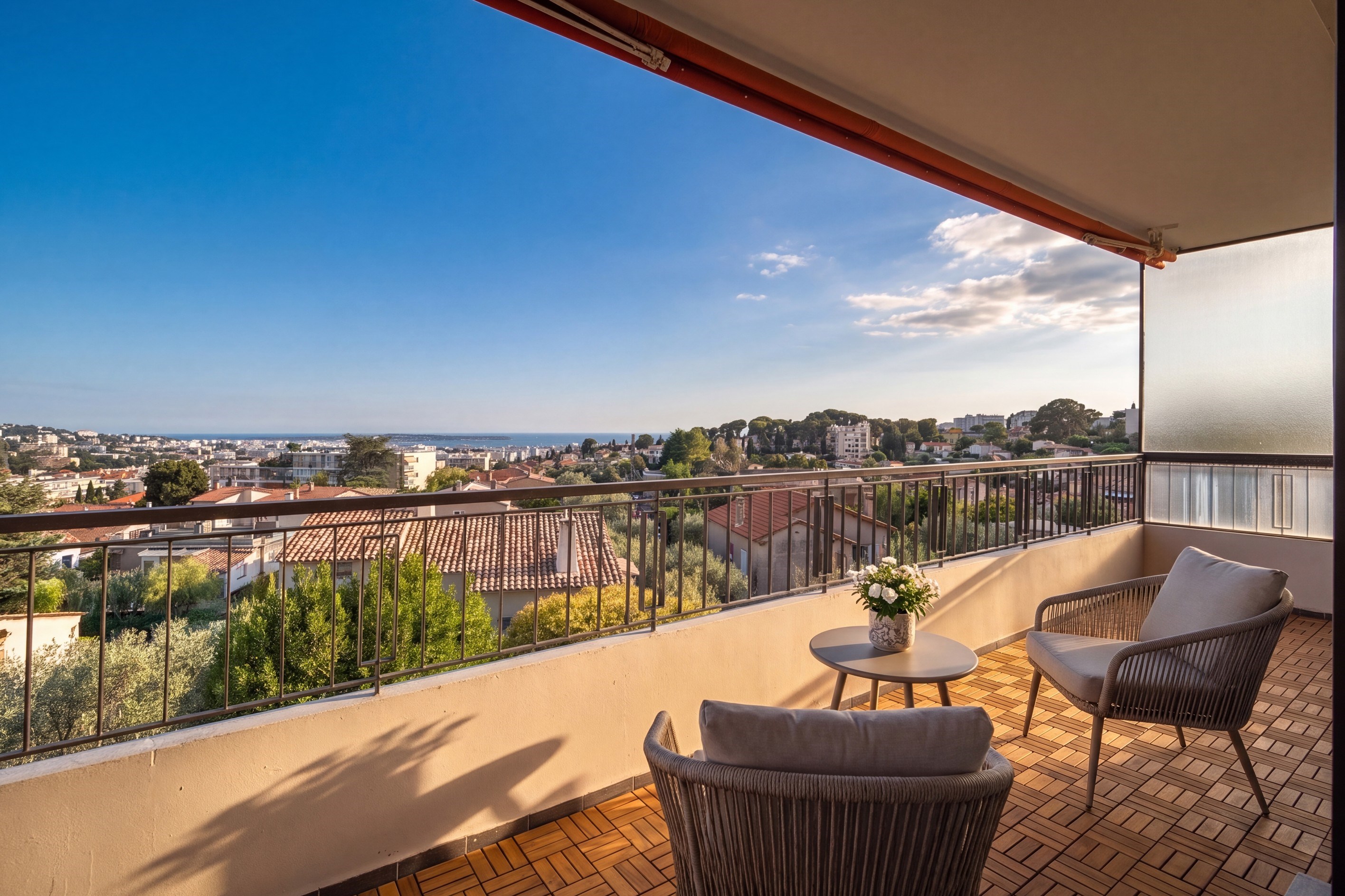  Top-floor apartment with panoramic sea views in Le Cannet near Cannes - 物件實景