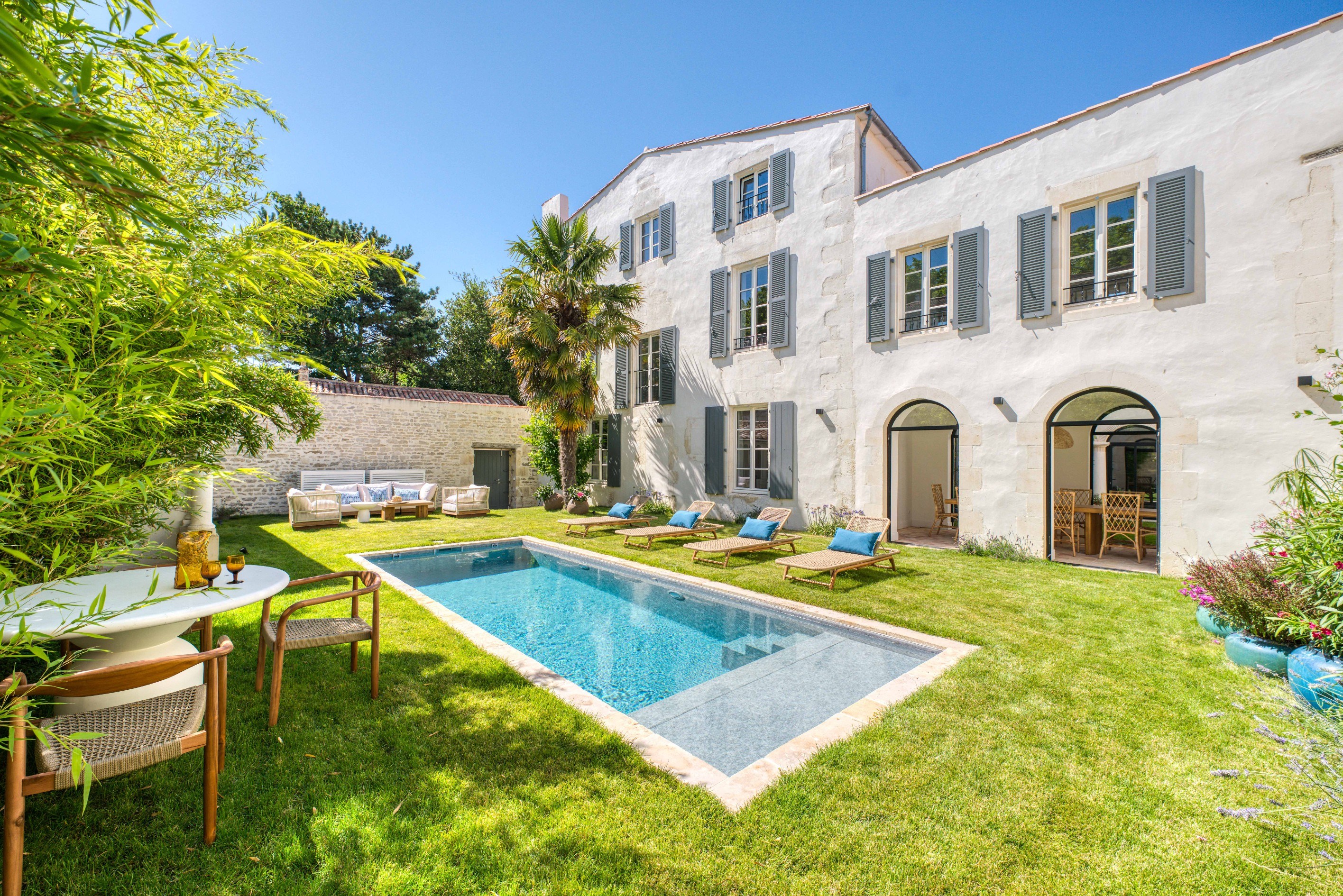  Renovated Maison de Maître with Pool in the Heart of Saint-Martin-de-Ré - 物件實景