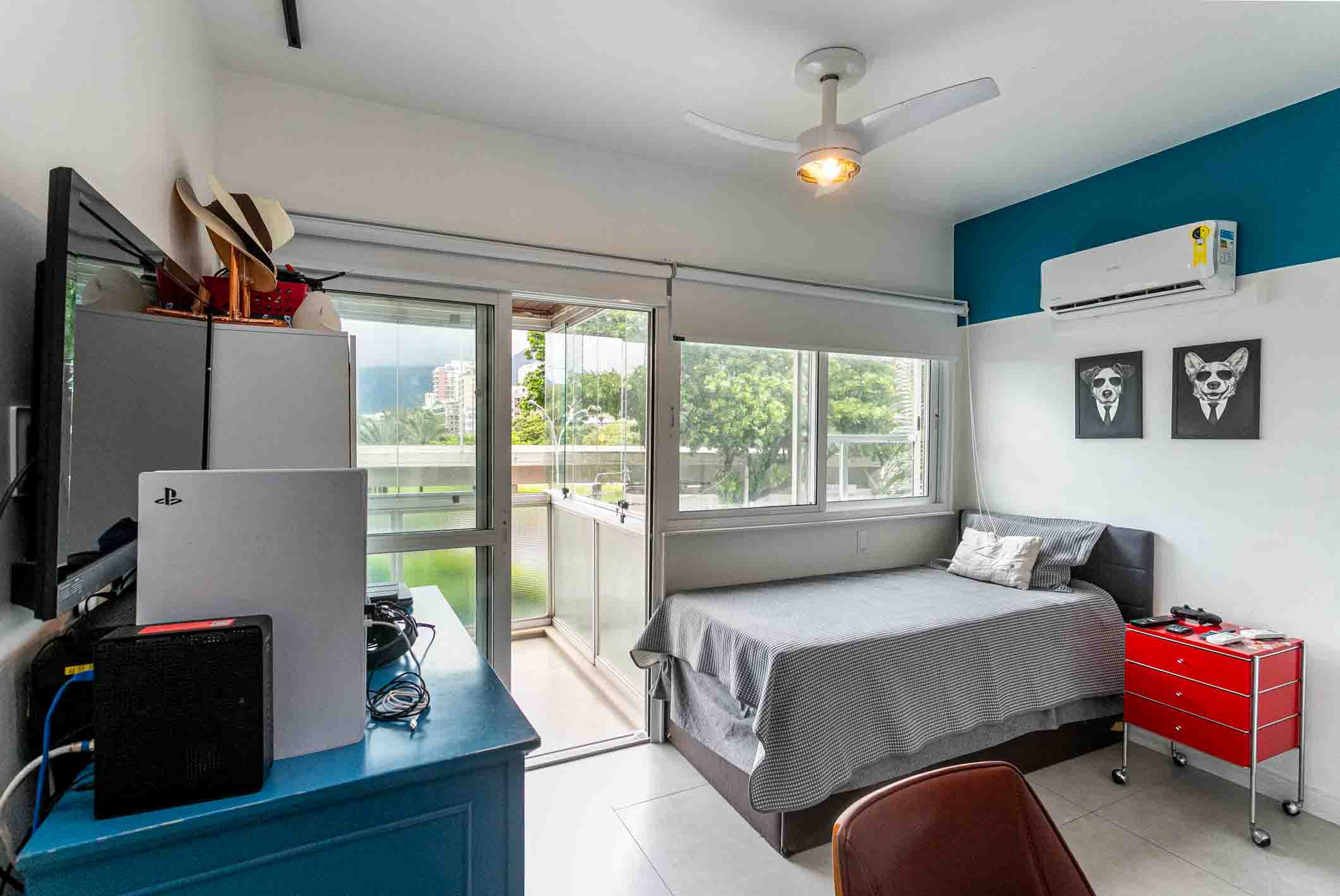  Renovated three-bedroom apartment with views of Lagoa and Christ the Redeemer - 物件實景