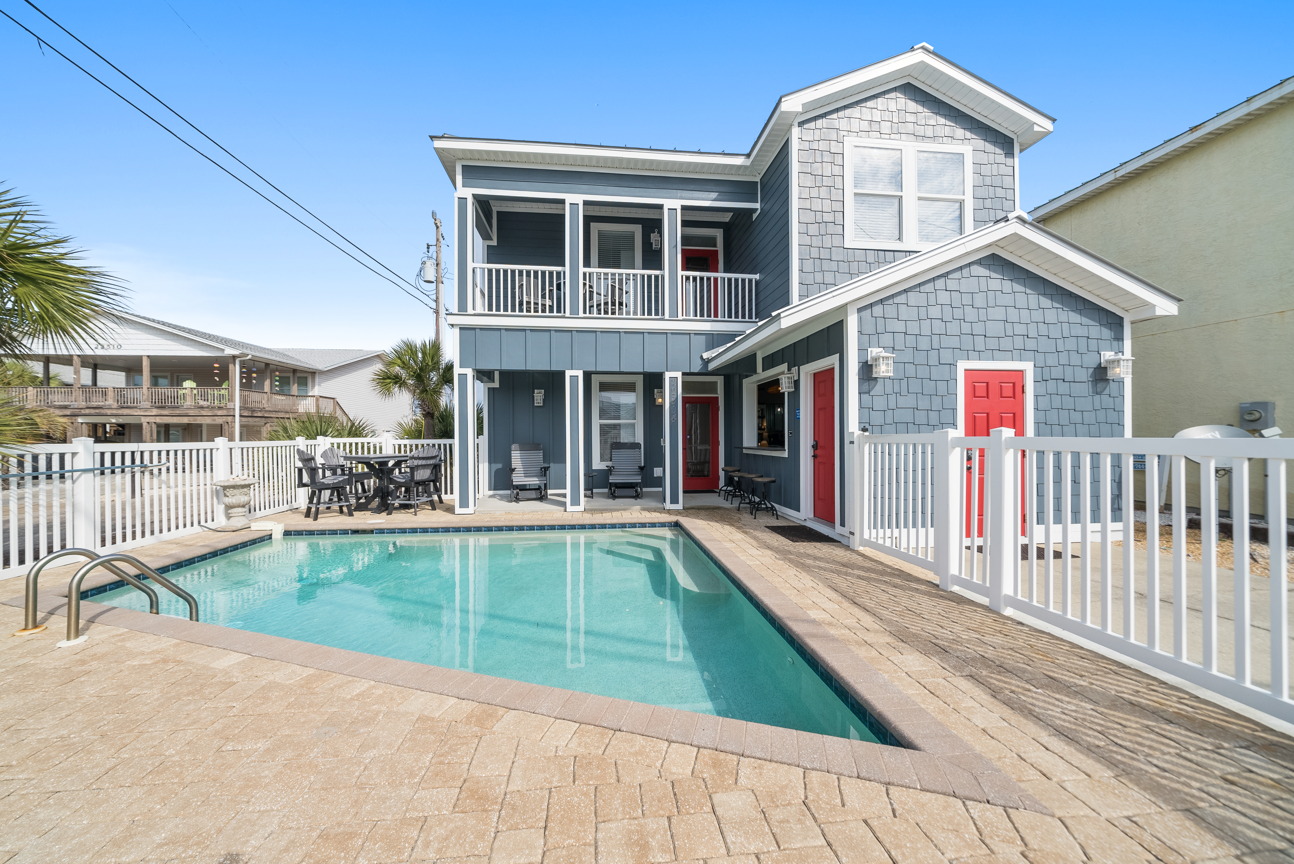  Gulf-View Coastal Retreat With Private Pool and Indoor-Outdoor Bar - 物件實景