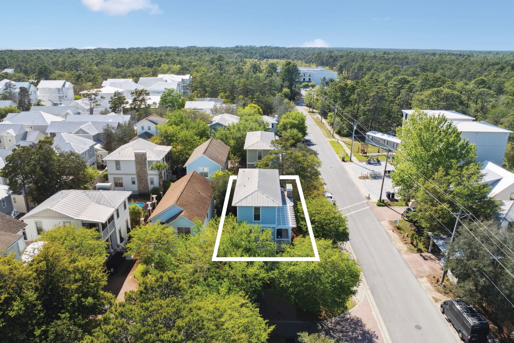  Income-Producing Grayton Beach Retreat with Pool and Golf Cart - 物件實景