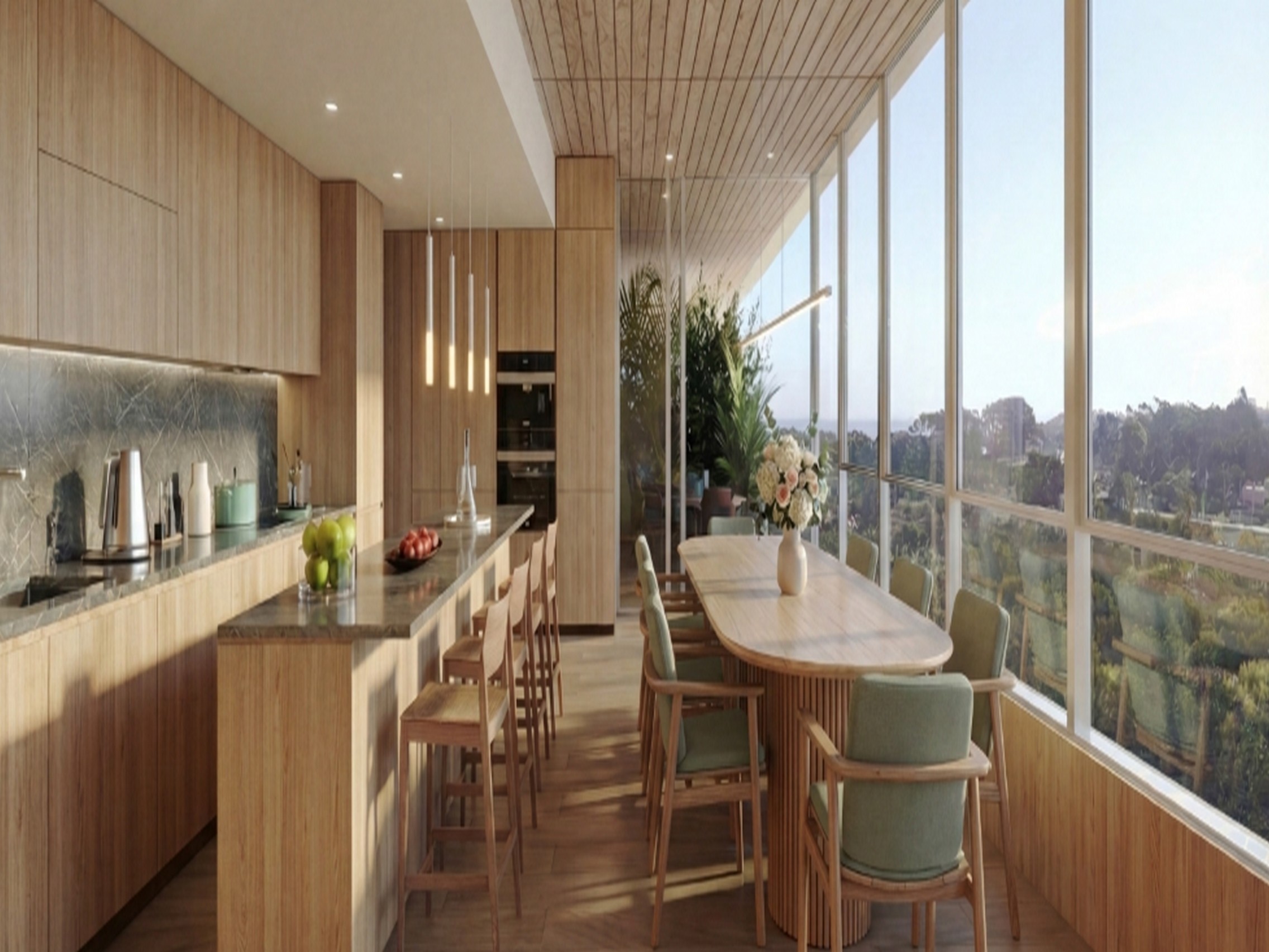  Médano by Viñoly: Four-Bedroom Penthouse by the Sea with 360° Views - 物件實景