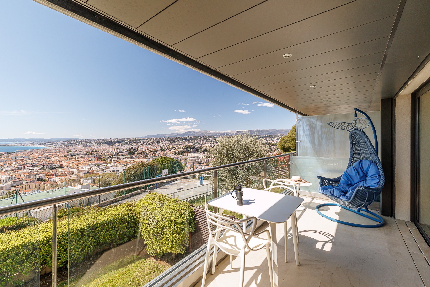  Nice sea view apartment panoramic terrace residence with pool 4 rooms French Ri… - 物件實景