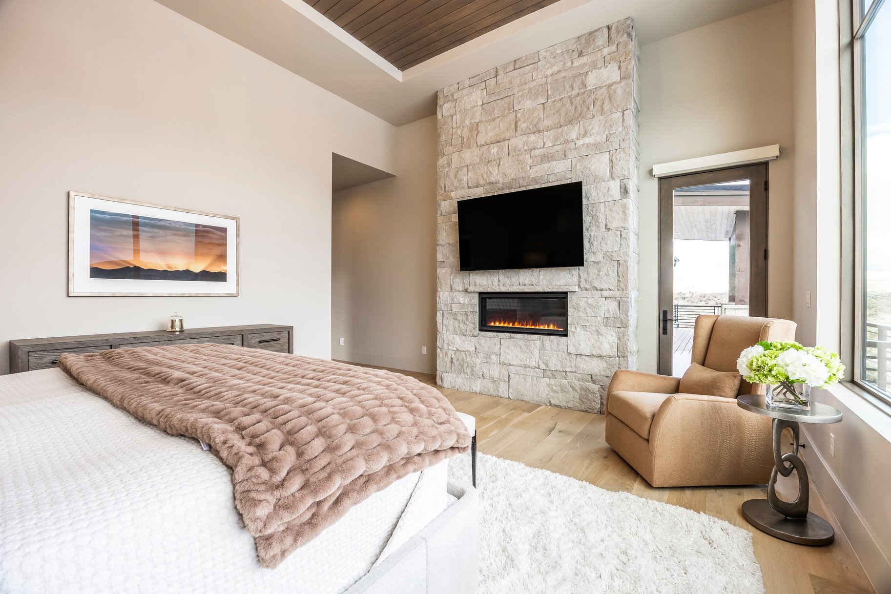  Beautiful Modern Custom Home with Rock Cliff Views at Victory Ranch - 物件實景