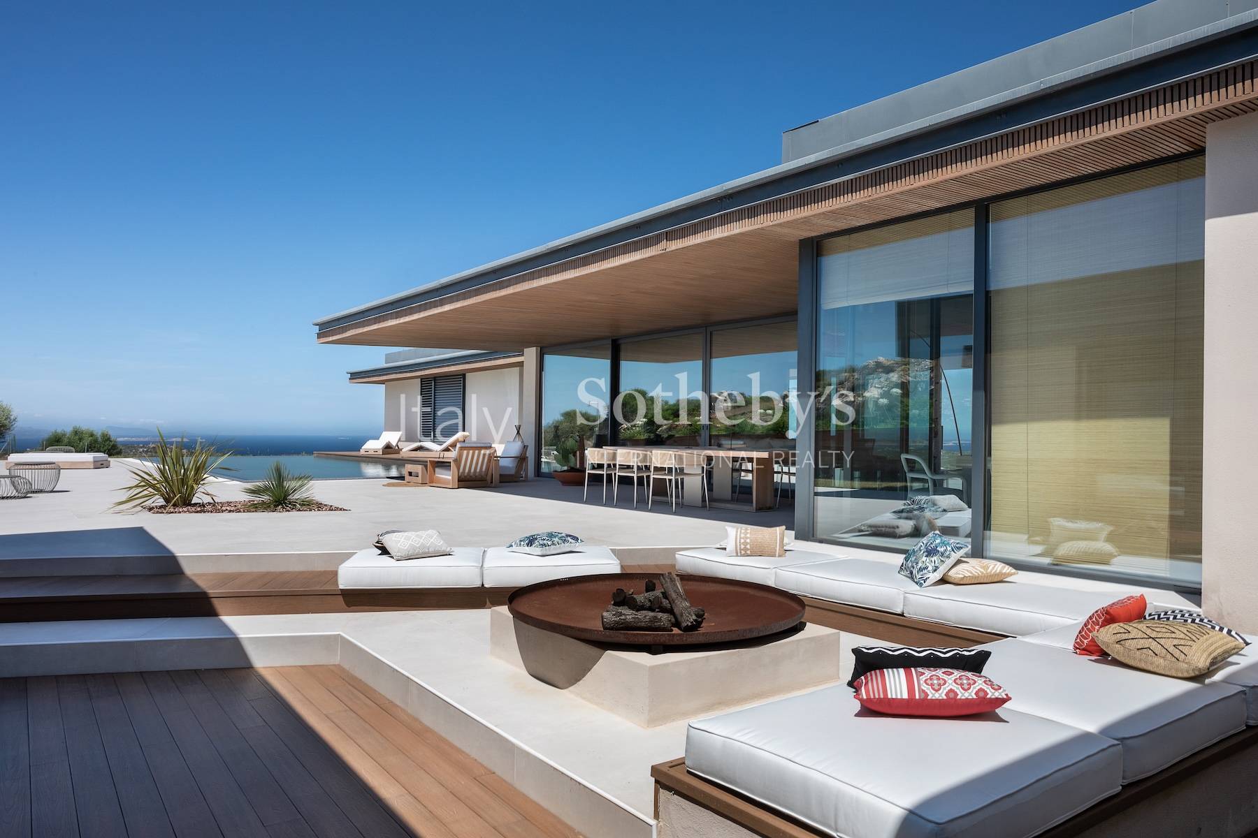  Modern sea view villa in the hill of Santa Teresa - 物件實景