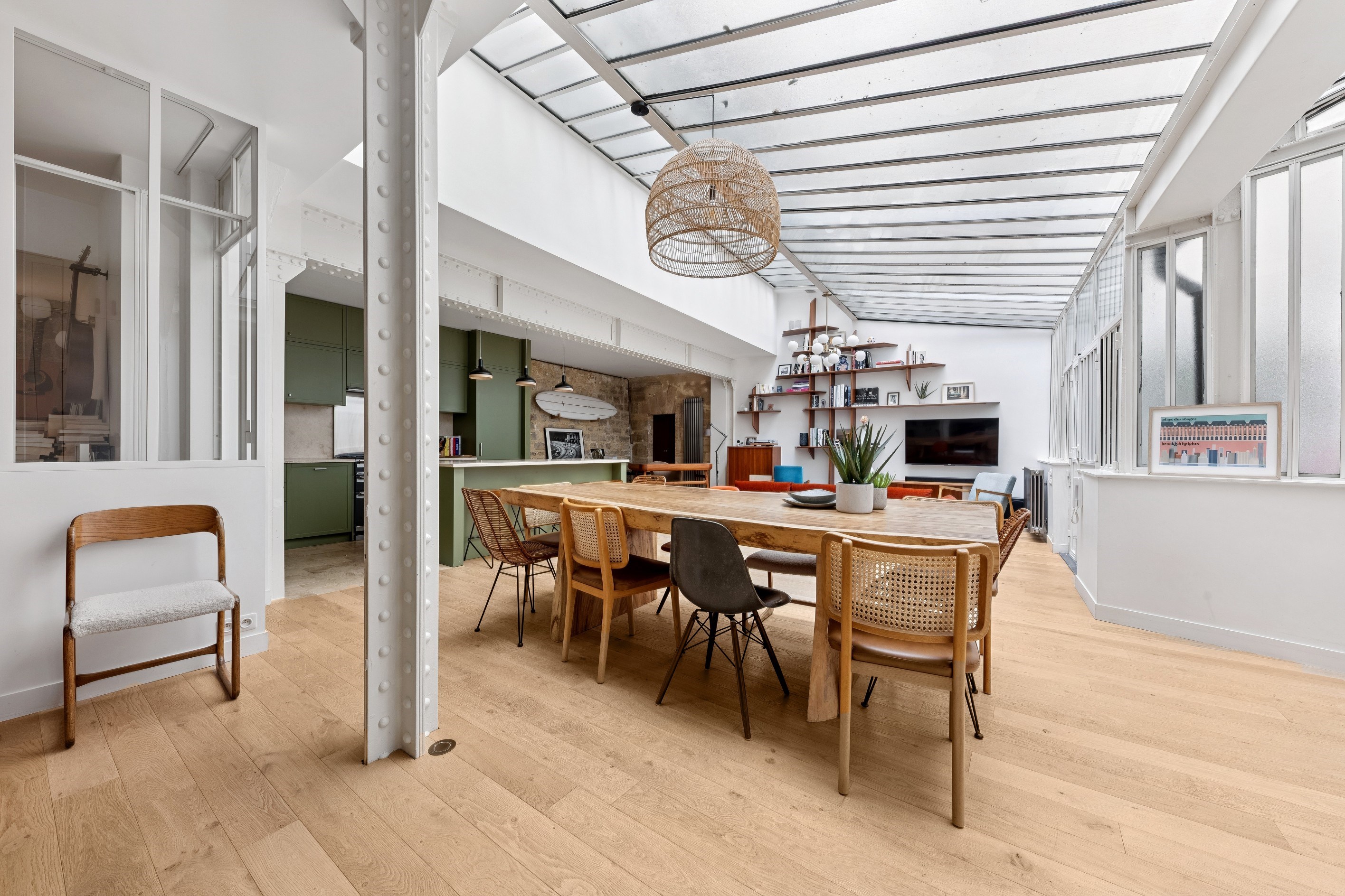  Marais / Place des Vosges – 3/4-Bedroom Loft – Spacious – Quiet – Bright - 物件實景