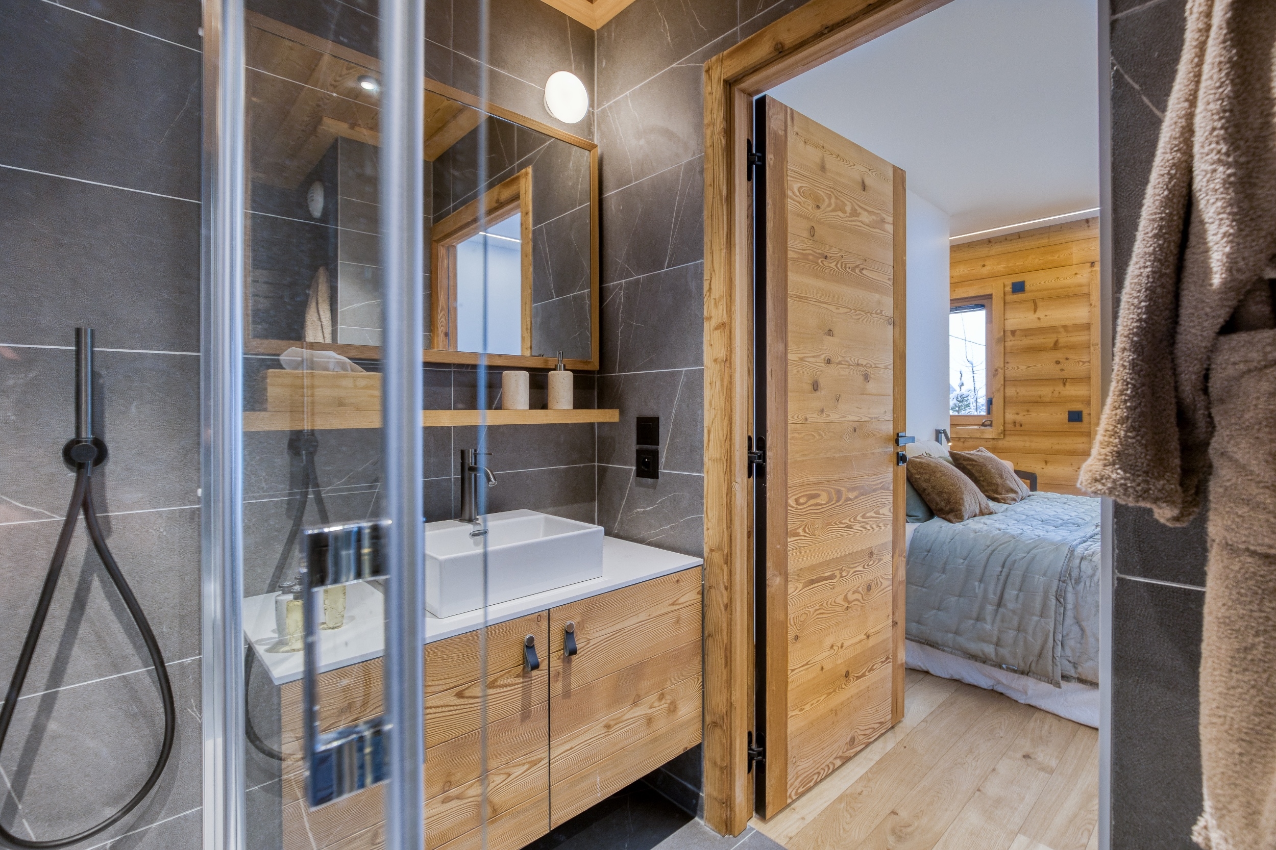  Apartment Vesna - New and furnished, ideally connected to the center of Megève - 物件實景