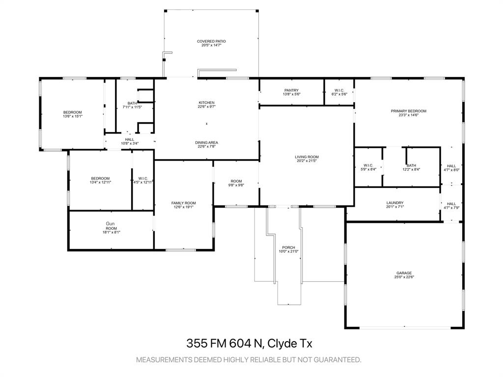 Clyde, Texas, 79510, United States, 3 Bedrooms Bedrooms, ,2 BathroomsBathrooms,Residential,For Sale,1898763