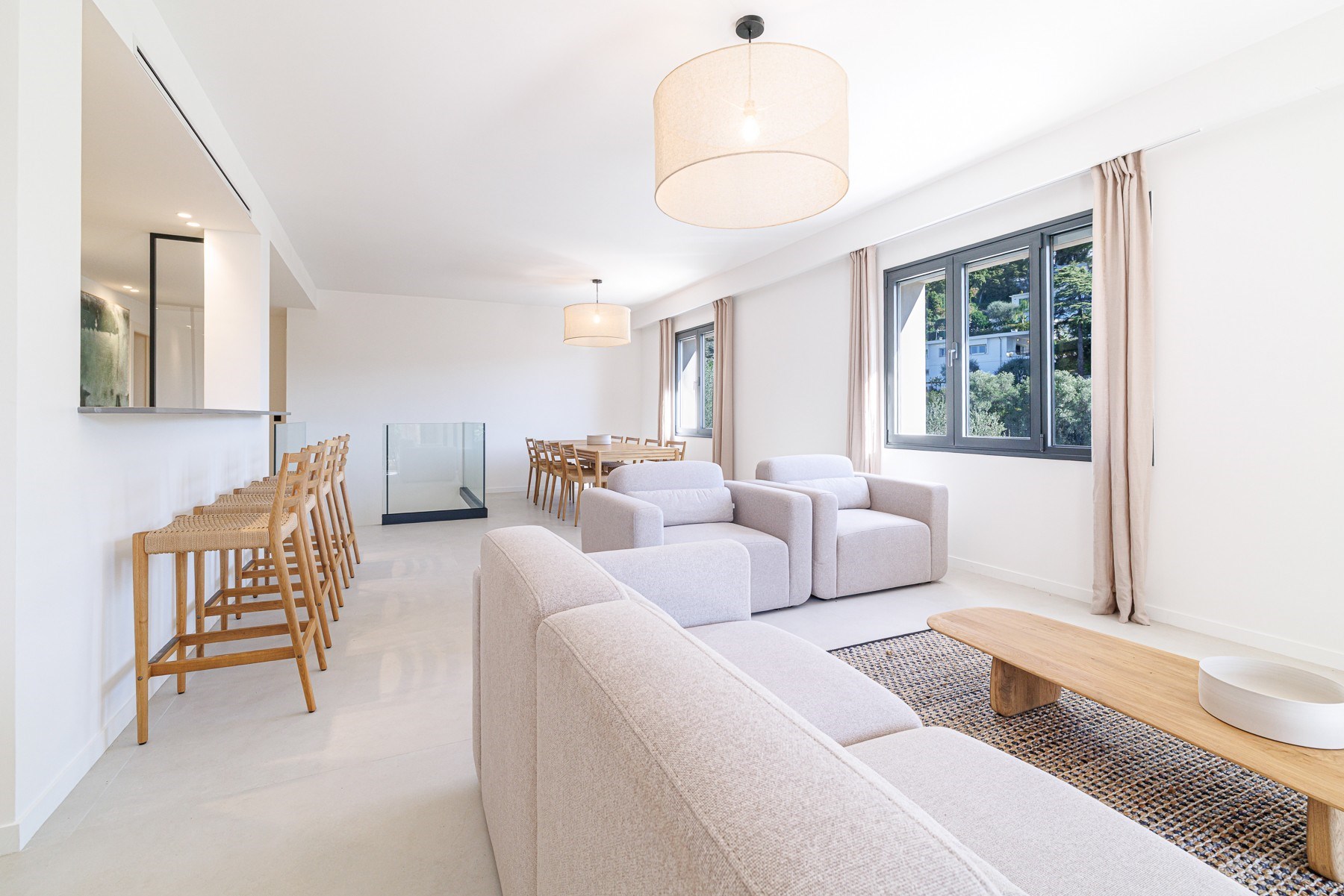  Contemporary villa for sale Nice Gairaut : 5 bedrooms, pool, rooftop terrace - 物件實景