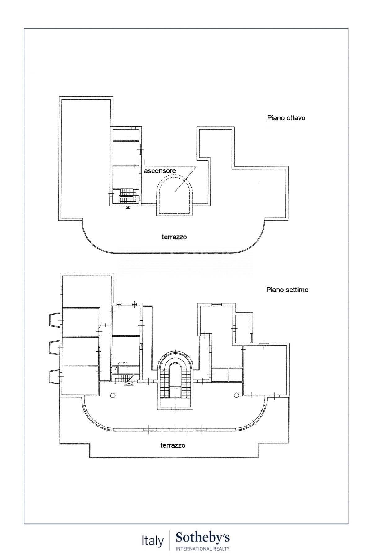  Bright penthouse in the Libertà area - 物件實景